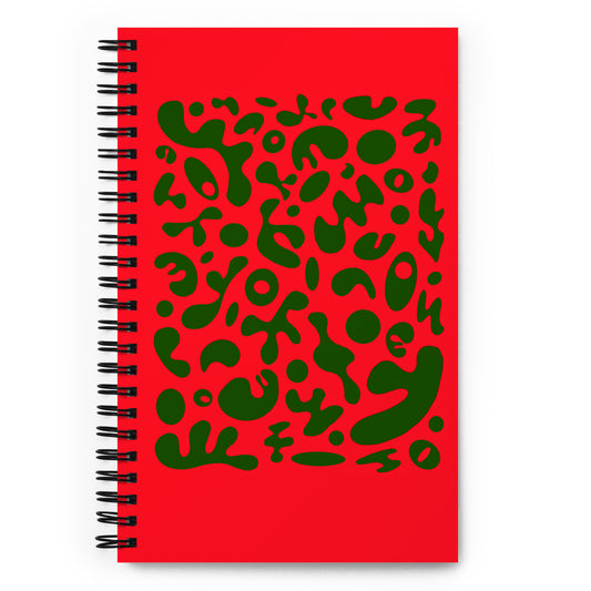 BRIGHT FUTURE SPRIAL NOTEBOOK (DOTTED) - Santa Baby