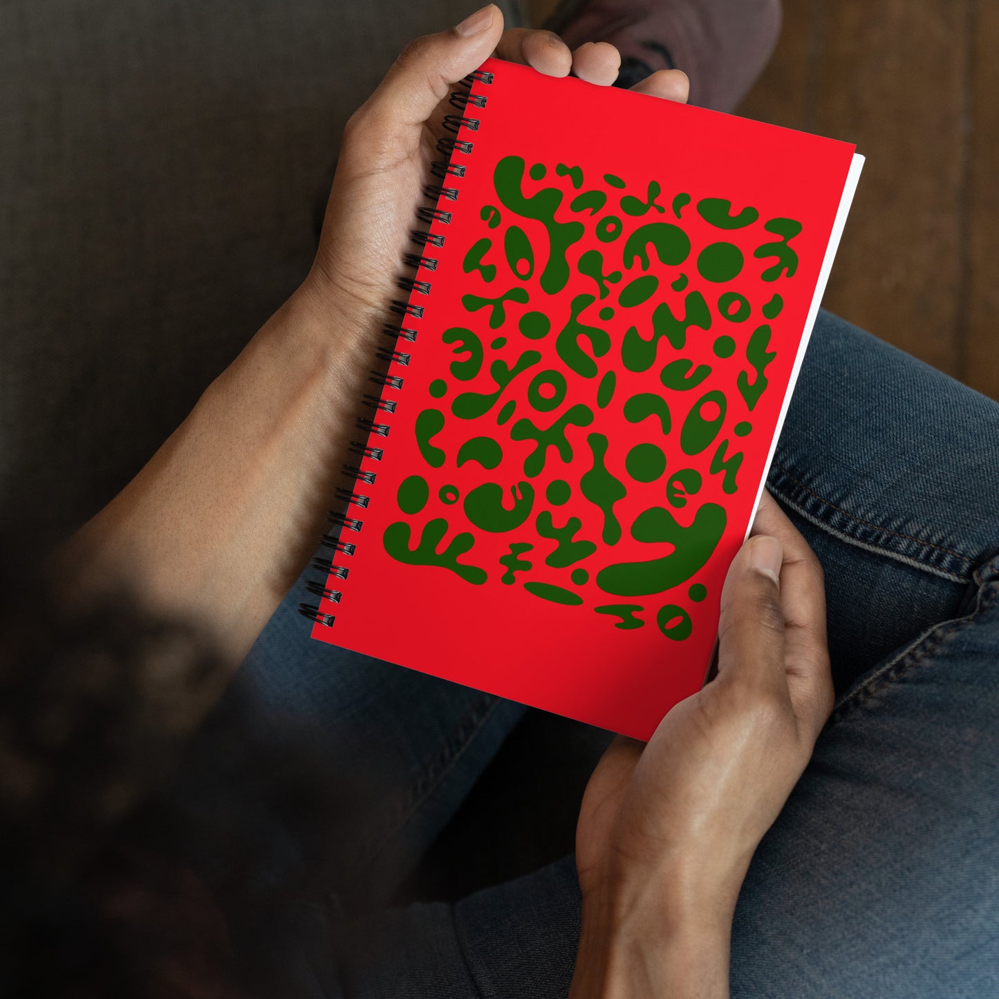 BRIGHT FUTURE SPRIAL NOTEBOOK (DOTTED) - Santa Baby