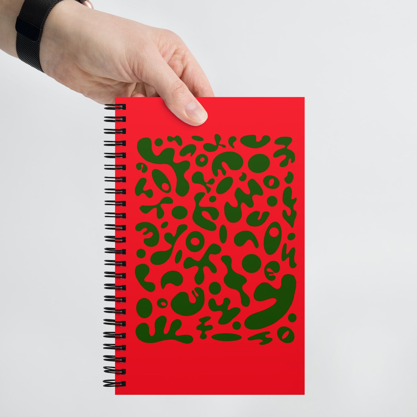 BRIGHT FUTURE SPRIAL NOTEBOOK (DOTTED) - Santa Baby