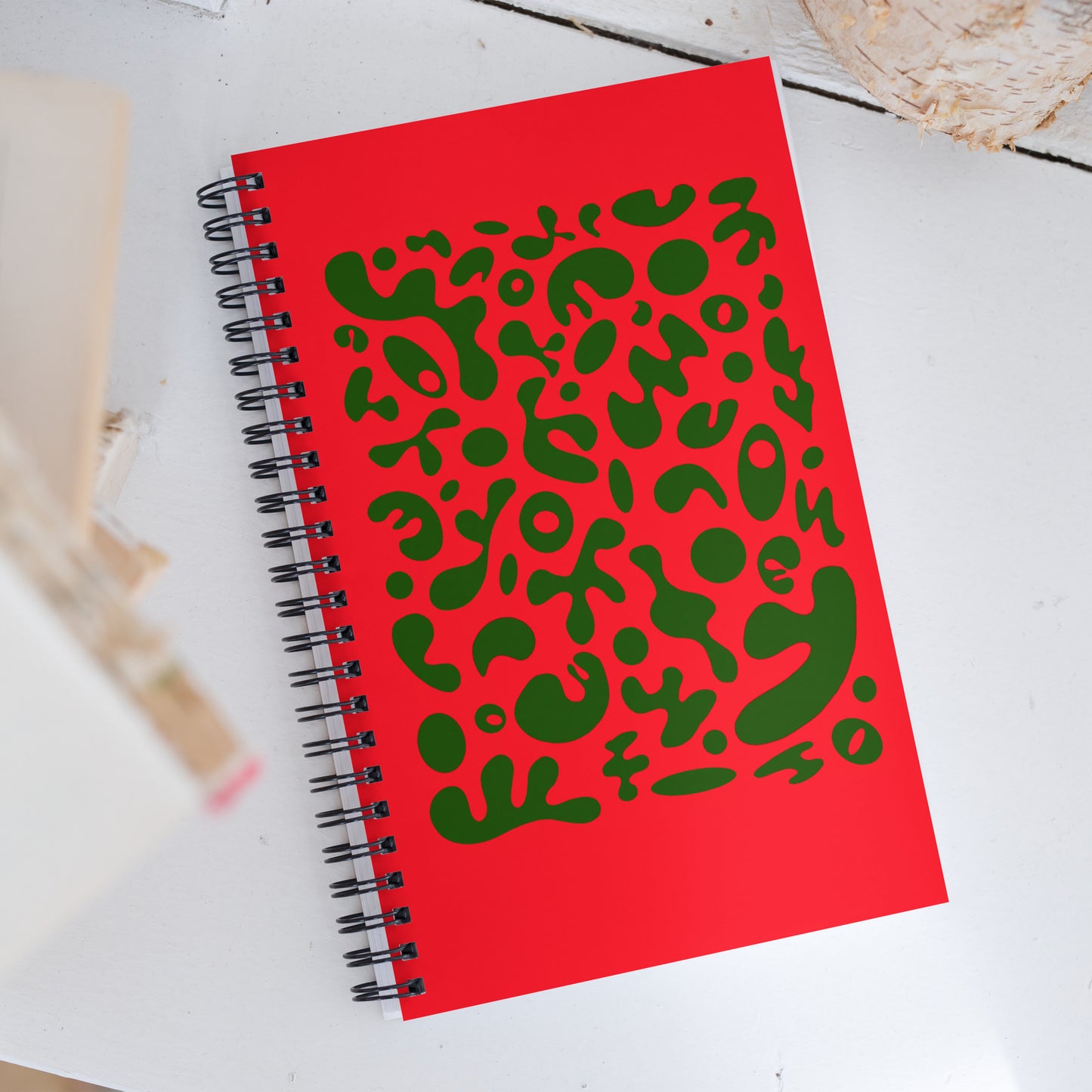 BRIGHT FUTURE SPRIAL NOTEBOOK (DOTTED) - Santa Baby