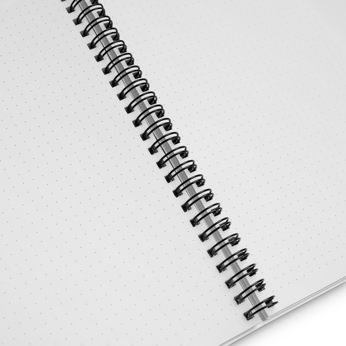 BRIGHT FUTURE SPRIAL NOTEBOOK (DOTTED) - Smoke Black