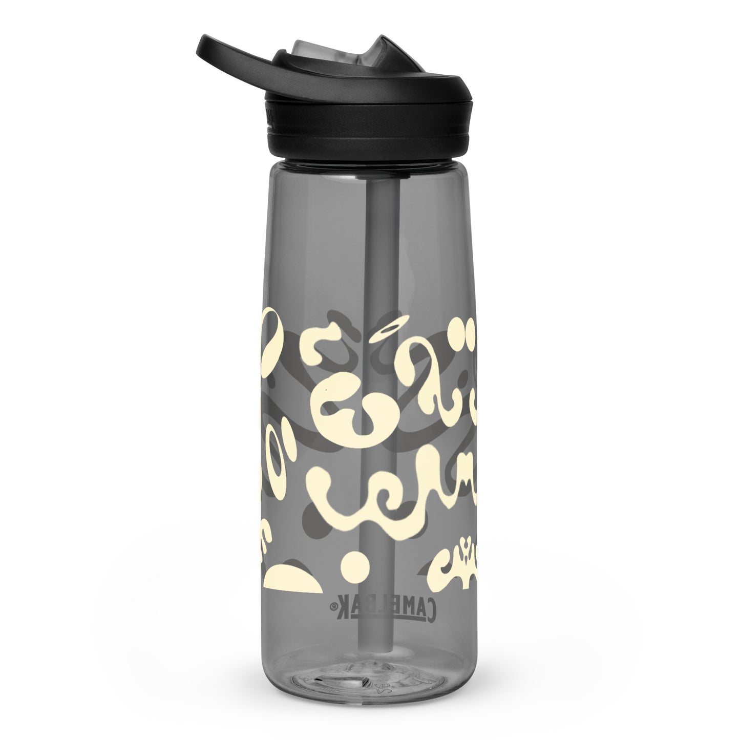 NOURISH'D SPORTS WATER BOTTLE | CamelBak Eddy®+ - Warm White Print