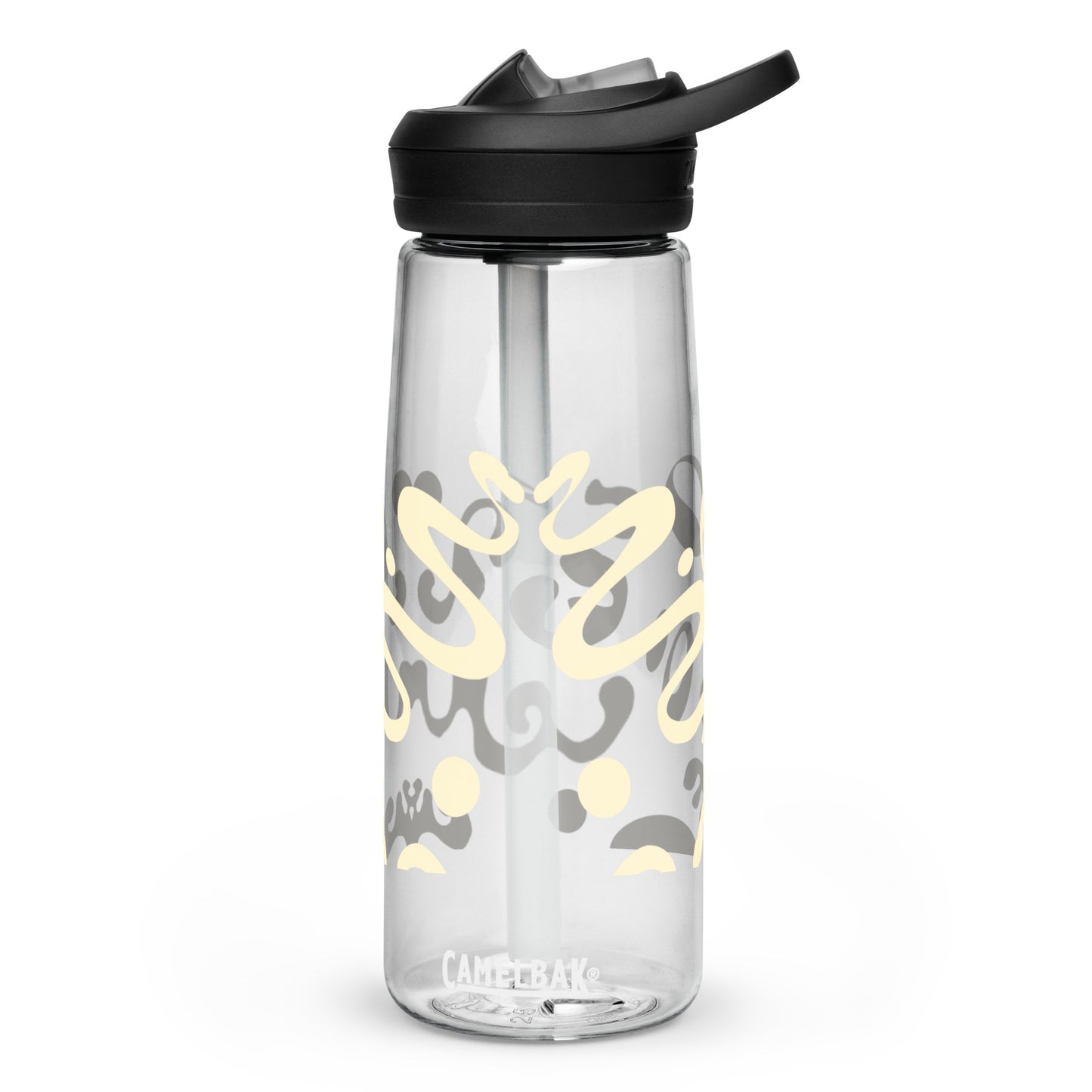 NOURISH'D SPORTS WATER BOTTLE | CamelBak Eddy®+ - Warm White Print