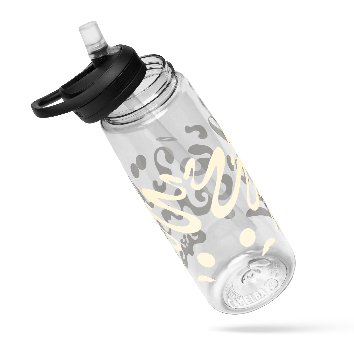 NOURISH'D SPORTS WATER BOTTLE | CamelBak Eddy®+ - Warm White Print