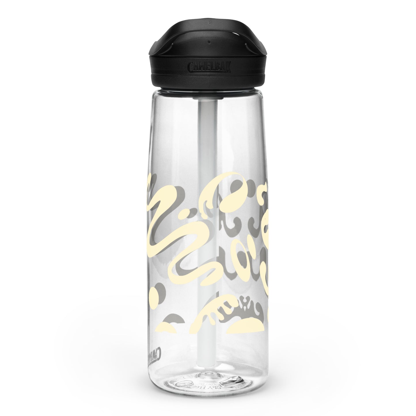 NOURISH'D SPORTS WATER BOTTLE | CamelBak Eddy®+ - Warm White Print