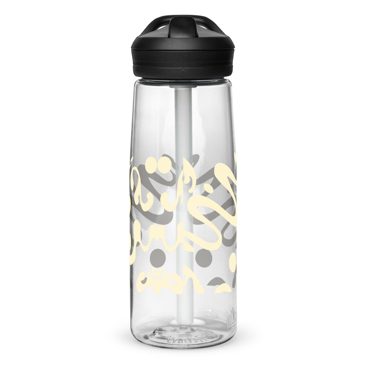 NOURISH'D SPORTS WATER BOTTLE | CamelBak Eddy®+ - Warm White Print