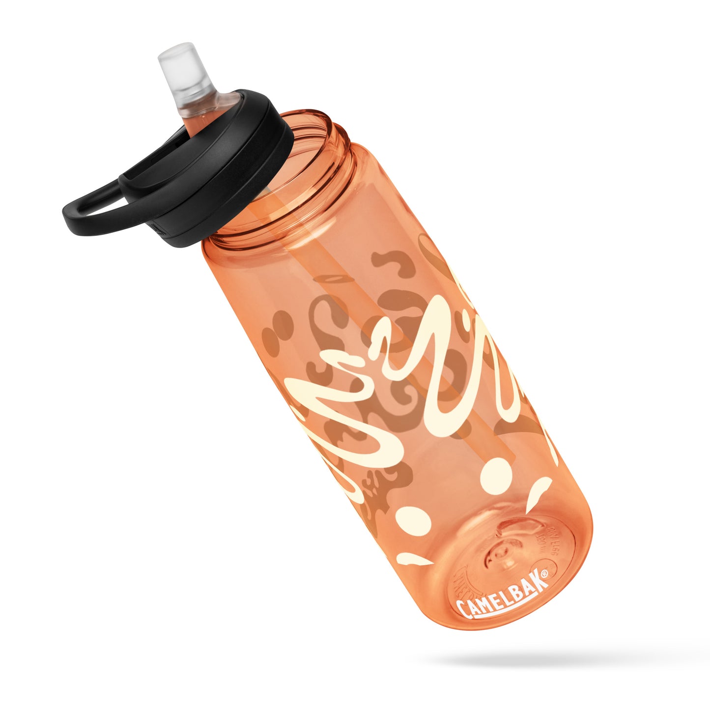 NOURISH'D SPORTS WATER BOTTLE | CamelBak Eddy®+ - Warm White Print