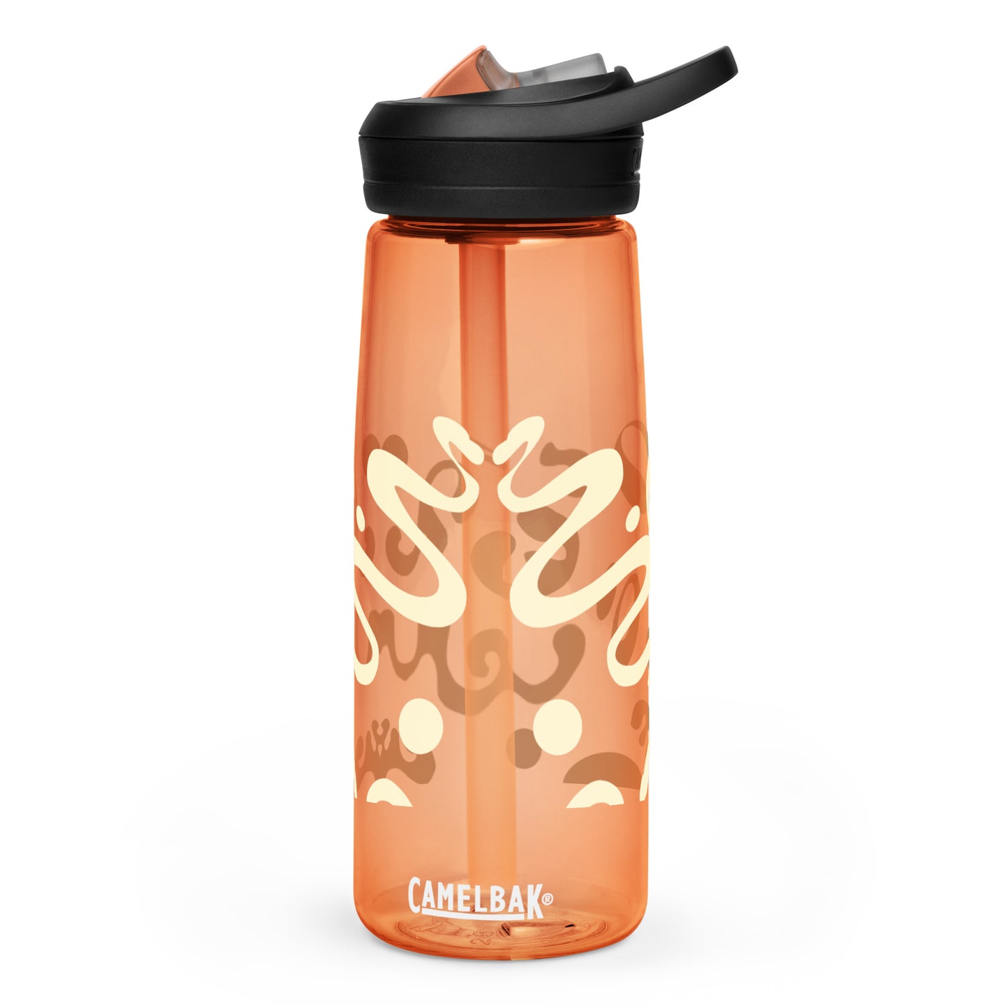 NOURISH'D SPORTS WATER BOTTLE | CamelBak Eddy®+ - Warm White Print