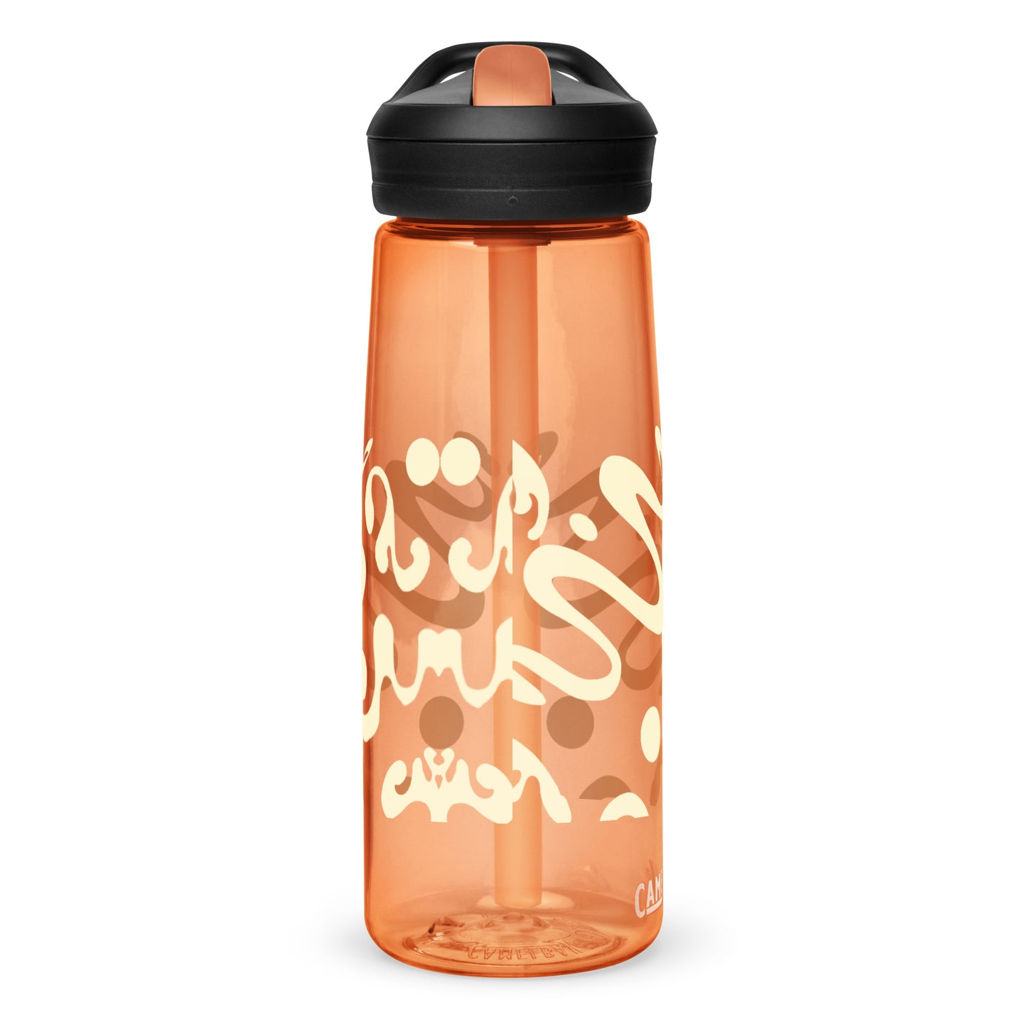 NOURISH'D SPORTS WATER BOTTLE | CamelBak Eddy®+ - Warm White Print