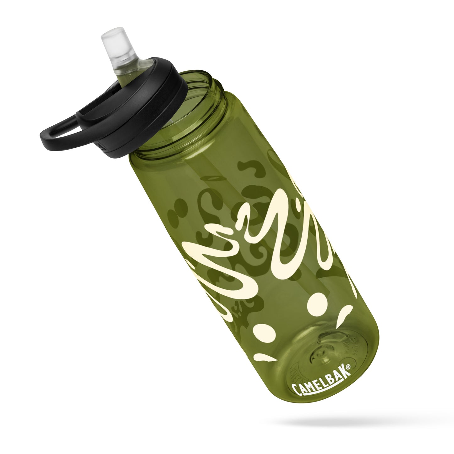 NOURISH'D SPORTS WATER BOTTLE | CamelBak Eddy®+ - Warm White Print