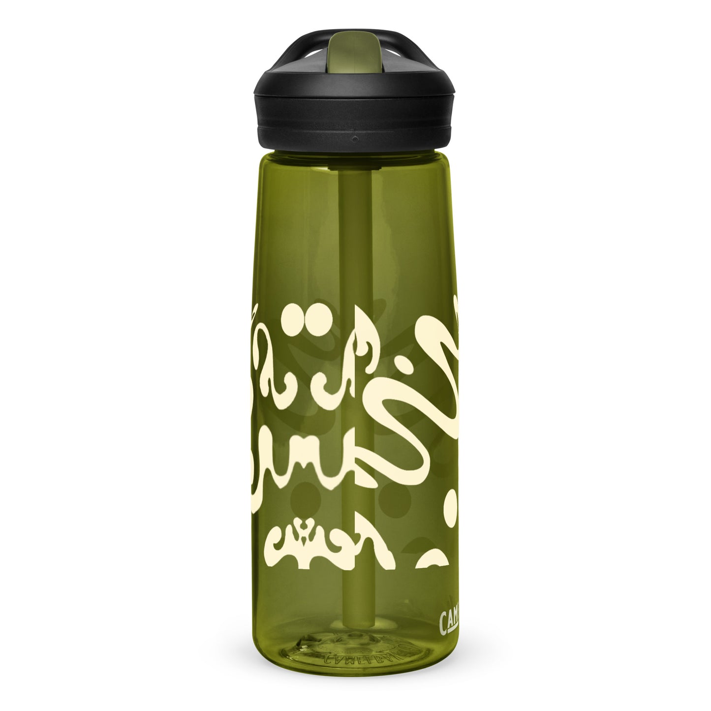 NOURISH'D SPORTS WATER BOTTLE | CamelBak Eddy®+ - Warm White Print