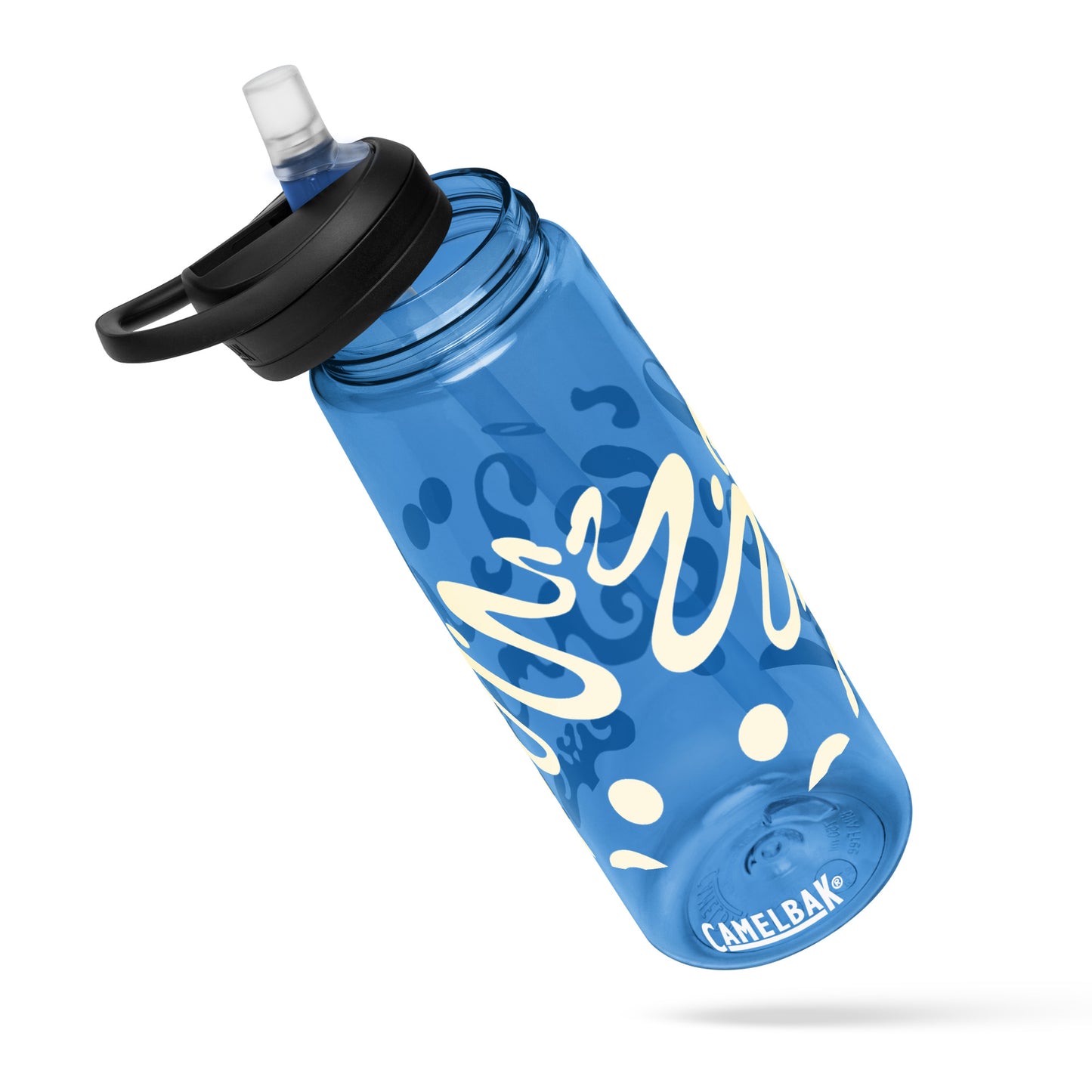 NOURISH'D SPORTS WATER BOTTLE | CamelBak Eddy®+ - Warm White Print