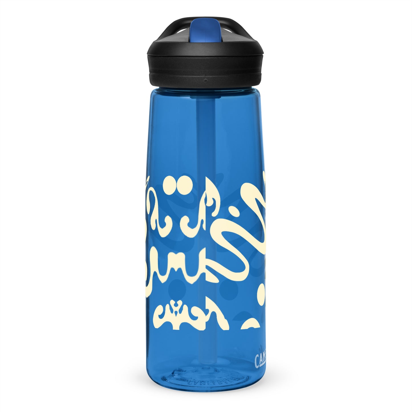 NOURISH'D SPORTS WATER BOTTLE | CamelBak Eddy®+ - Warm White Print