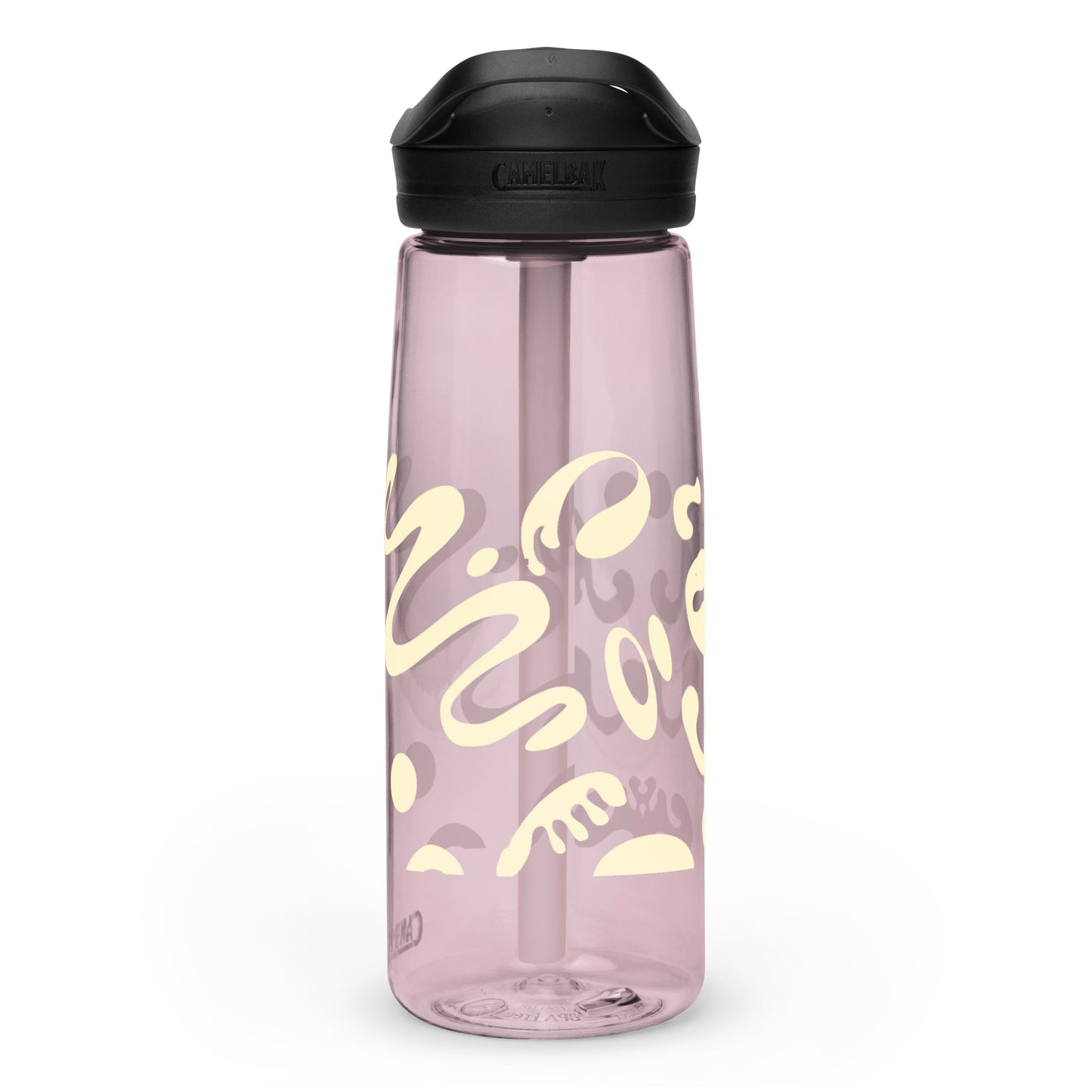 NOURISH'D SPORTS WATER BOTTLE | CamelBak Eddy®+ - Warm White Print