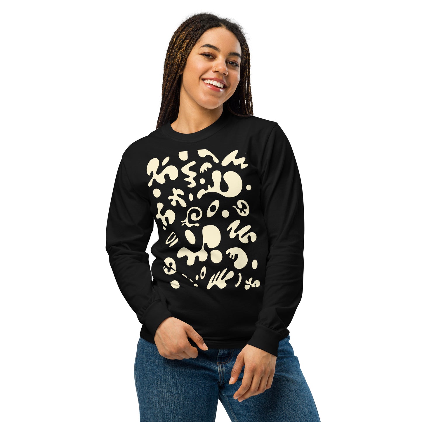 DEEP DREAM UNISEX HEAVYWEIGHT LONG-SLEEVE TEE