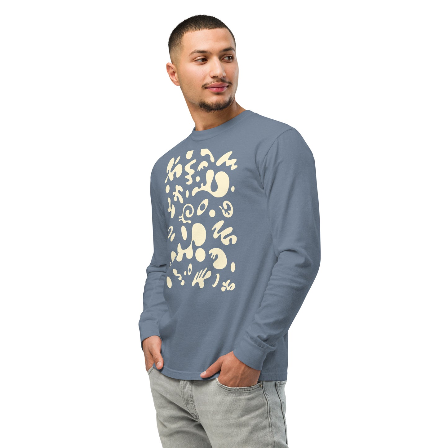 DEEP DREAM UNISEX HEAVYWEIGHT LONG-SLEEVE TEE