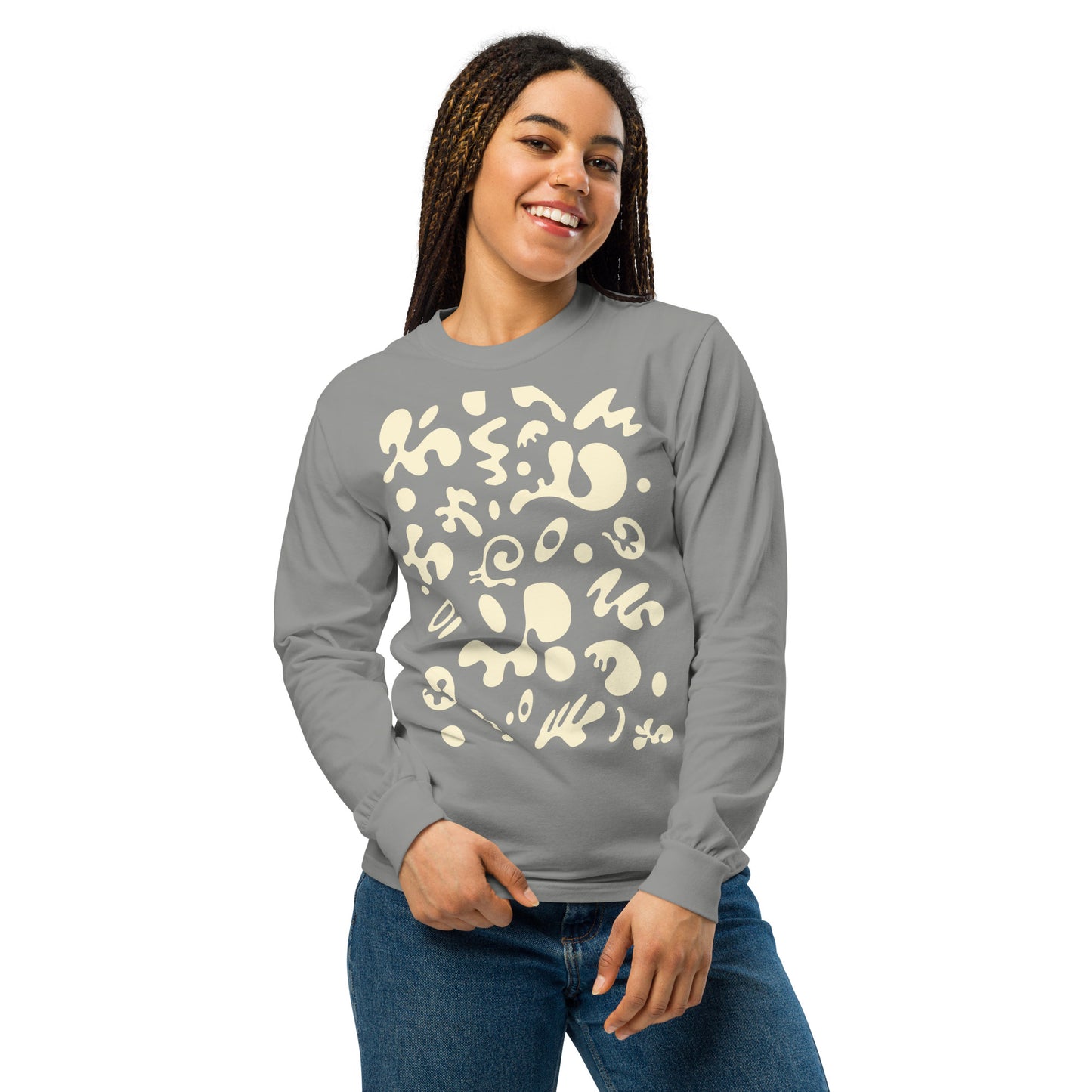 DEEP DREAM UNISEX HEAVYWEIGHT LONG-SLEEVE TEE