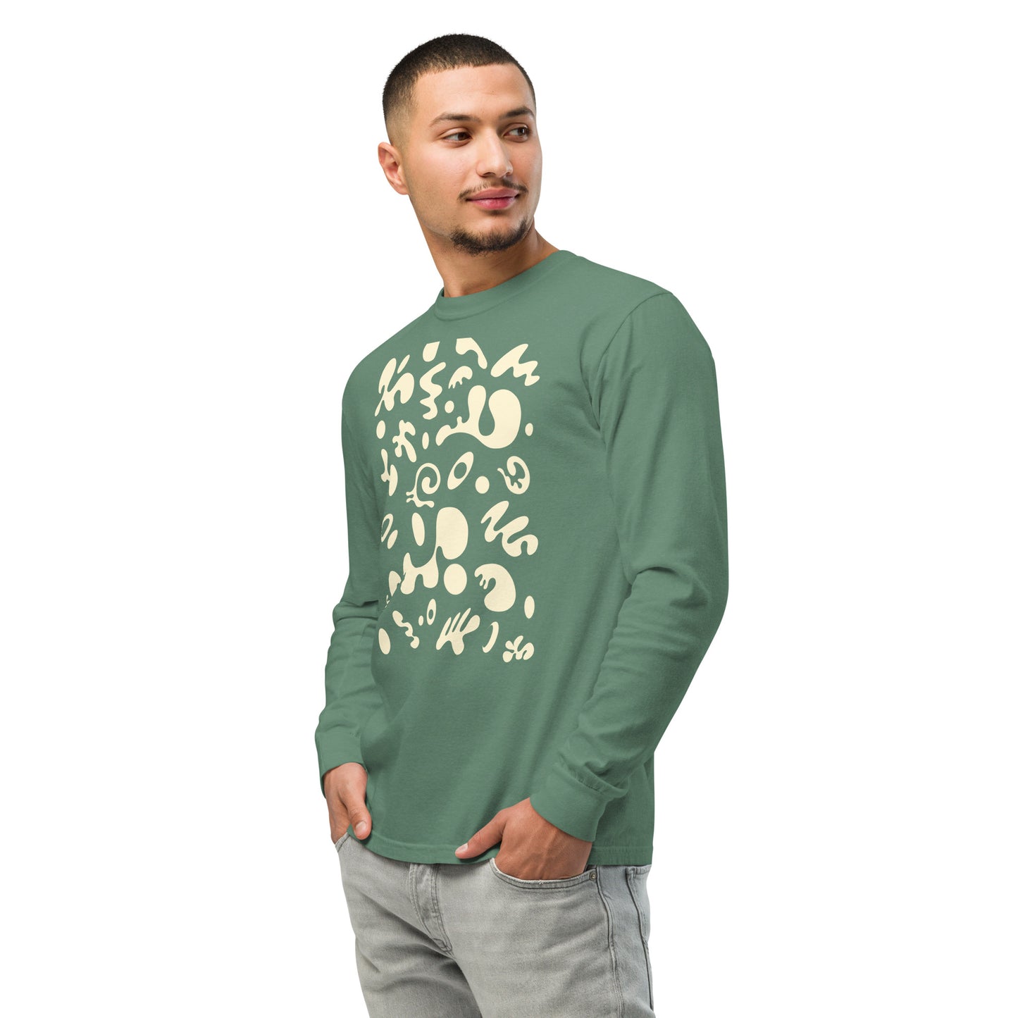 DEEP DREAM UNISEX HEAVYWEIGHT LONG-SLEEVE TEE