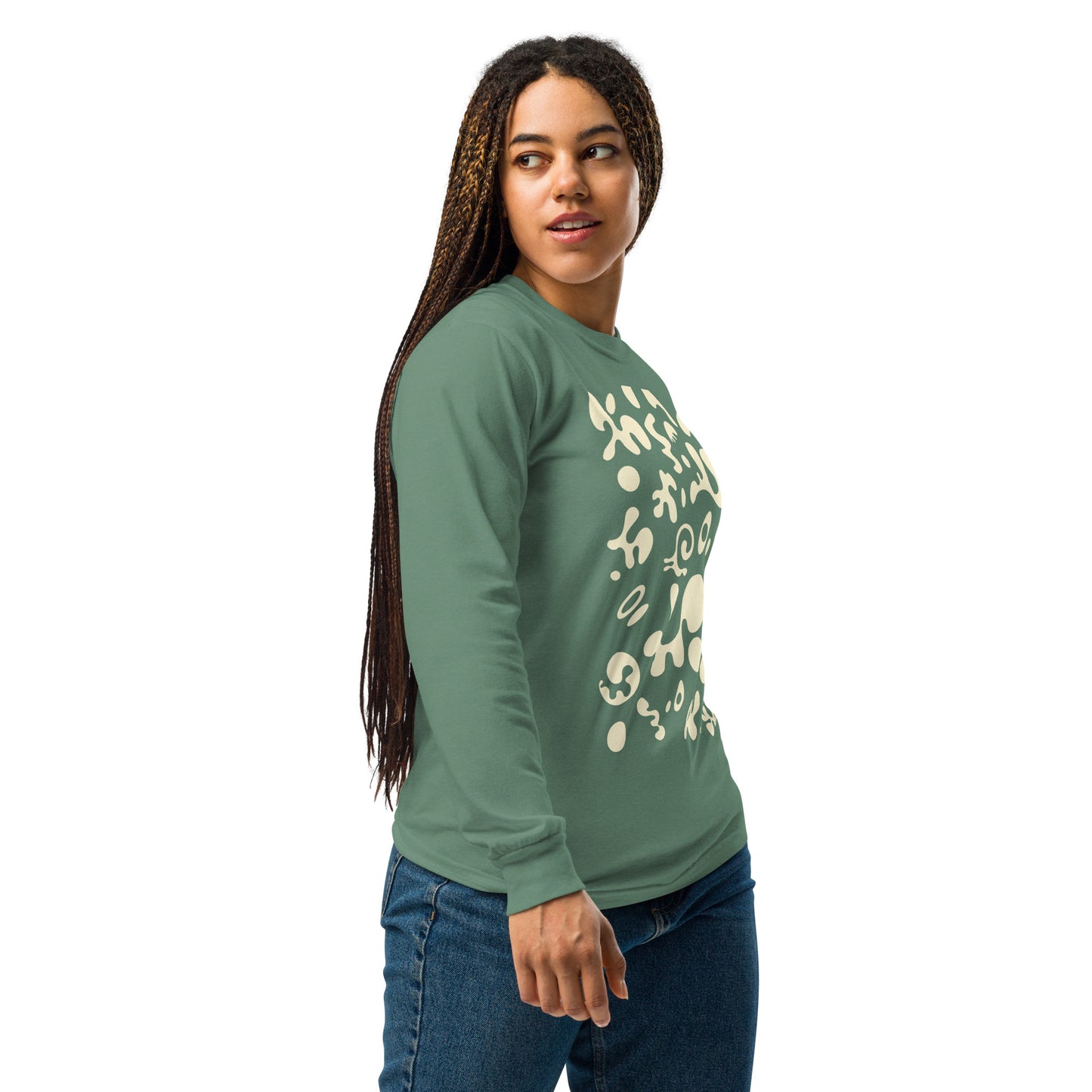 DEEP DREAM UNISEX HEAVYWEIGHT LONG-SLEEVE TEE