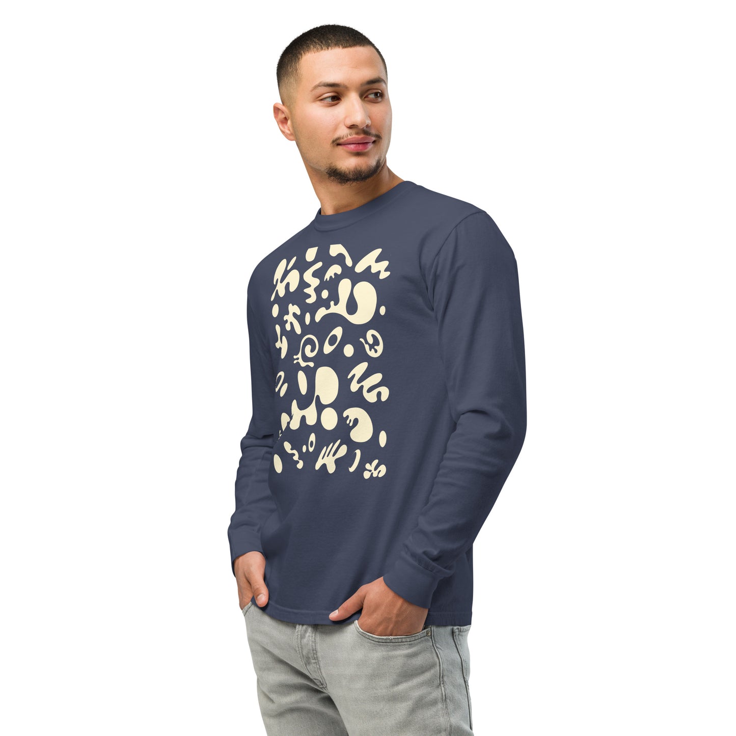 DEEP DREAM UNISEX HEAVYWEIGHT LONG-SLEEVE TEE