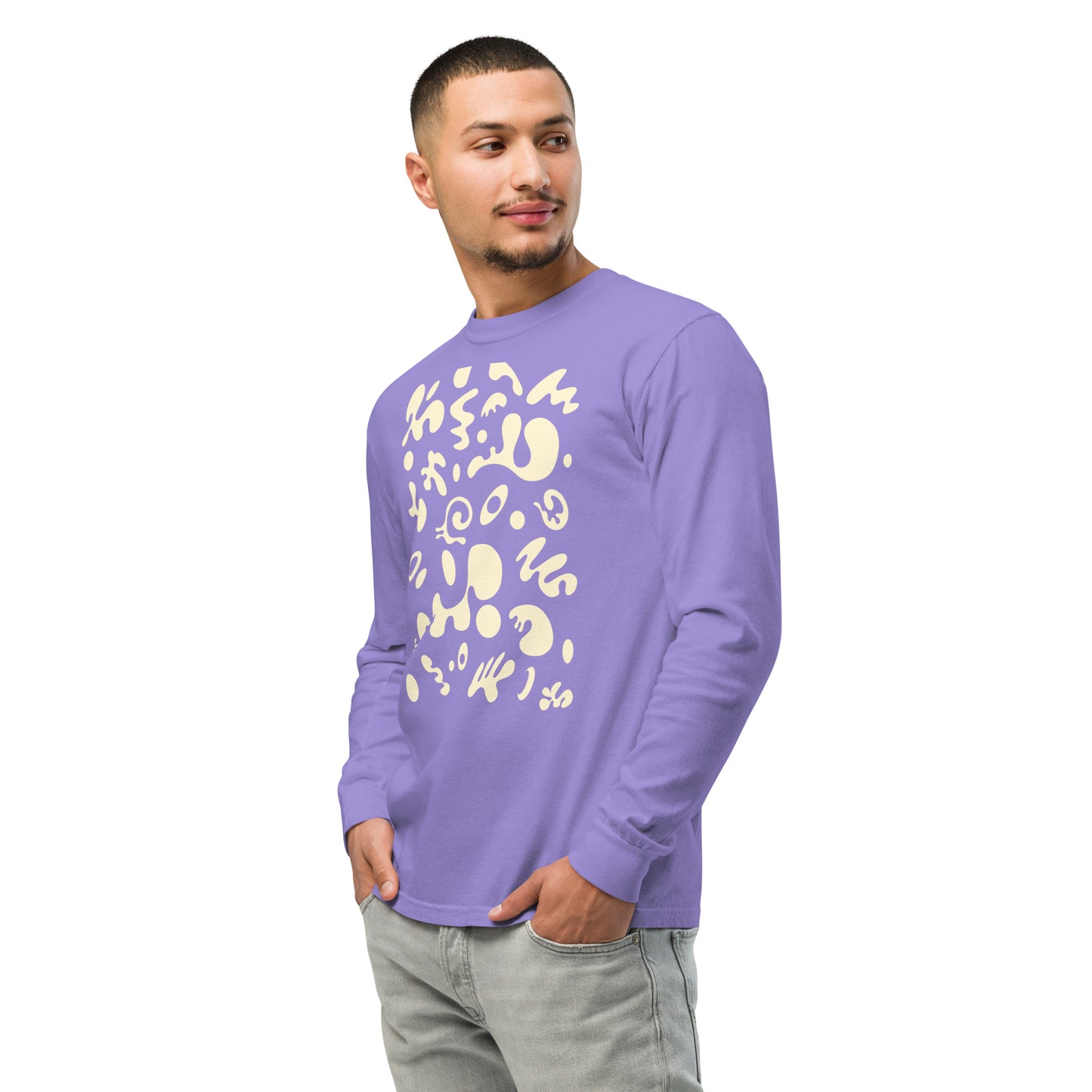 DEEP DREAM UNISEX HEAVYWEIGHT LONG-SLEEVE TEE