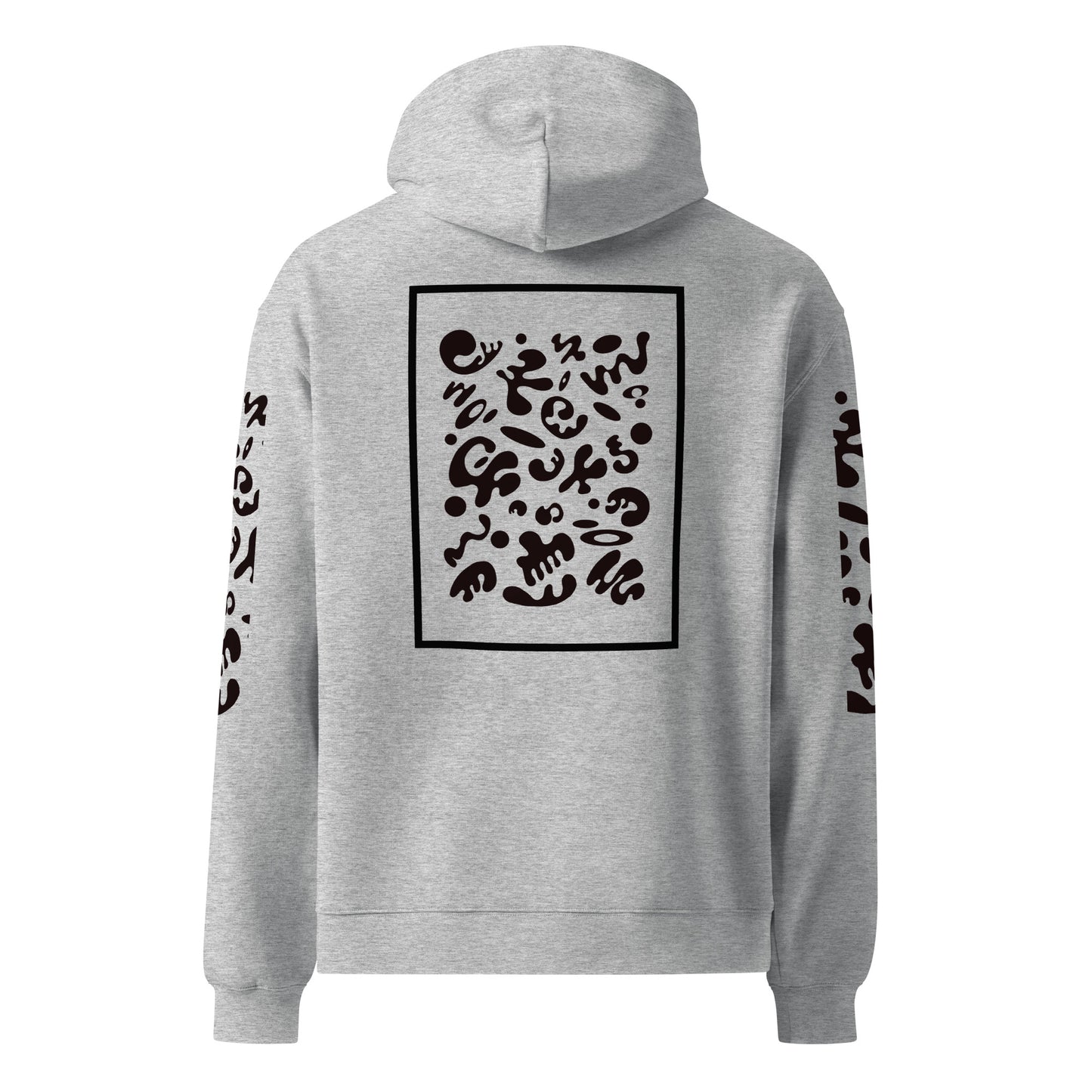 ADORN'D MULTI PRINT UNISEX OVERSIZED HOODIE