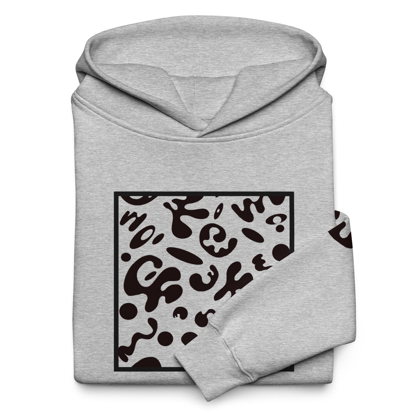 ADORN'D MULTI PRINT UNISEX OVERSIZED HOODIE