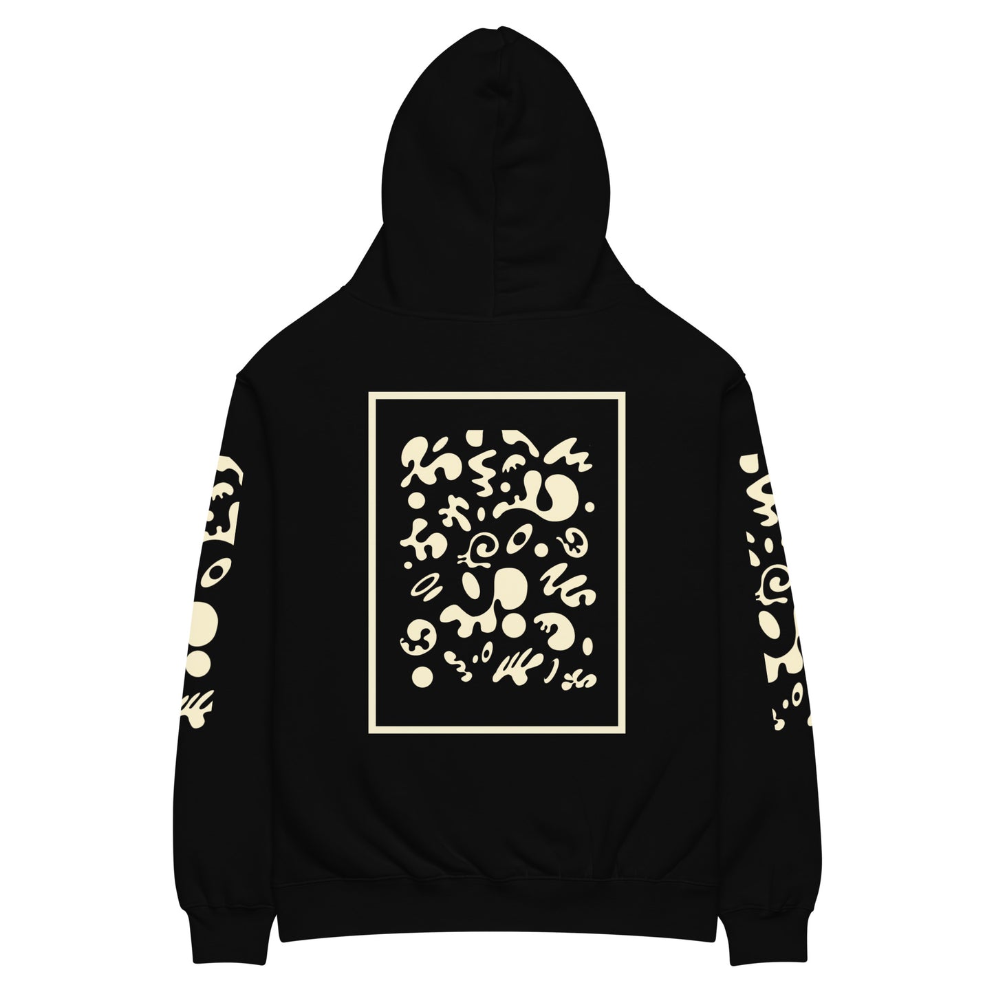 ADORN'D MULTI PRINT UNISEX OVERSIZED HOODIE