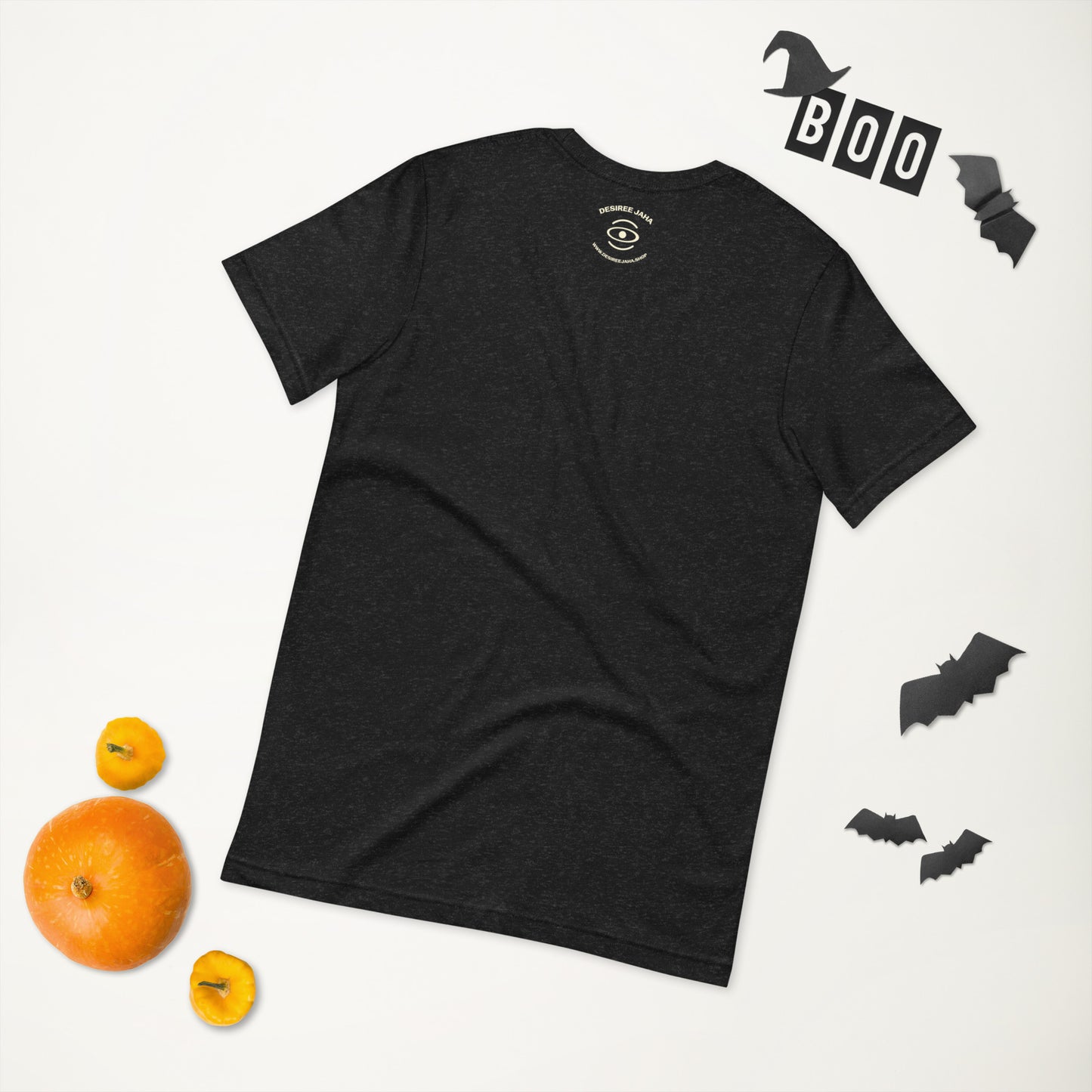 ADORN'D EMBLEM T-SHIRT - Smoke Black Logo