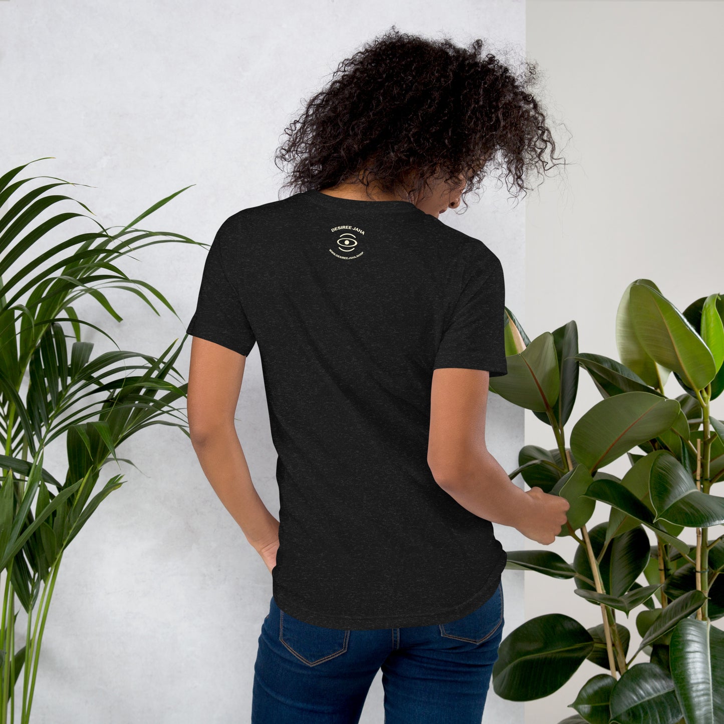 ADORN'D EMBLEM T-SHIRT - Smoke Black Logo