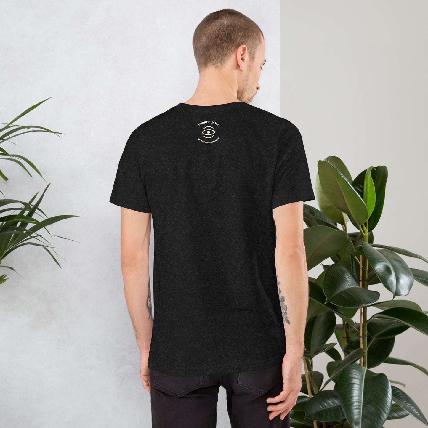 ADORN'D EMBLEM T-SHIRT - Smoke Black Logo