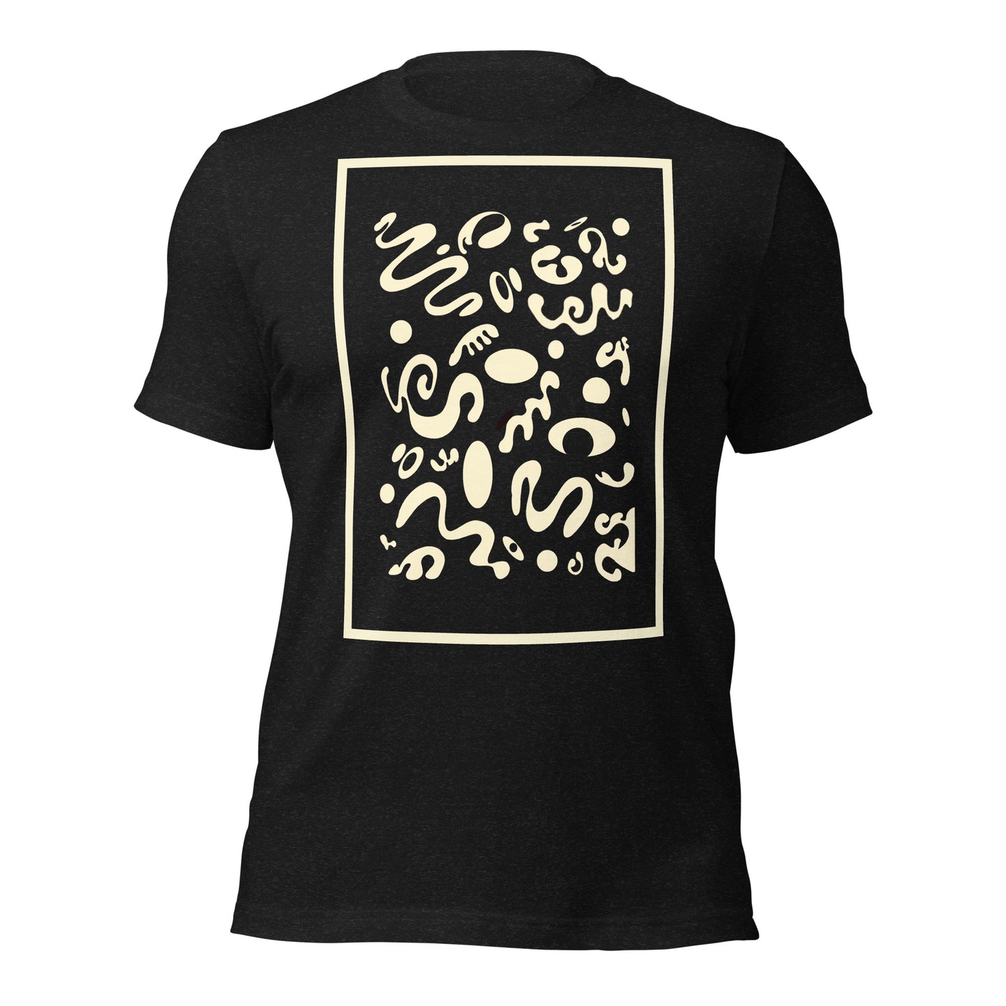 DEEP DREAM ORIGINAL PRINT UNISEX T-SHIRT - Smoke Black