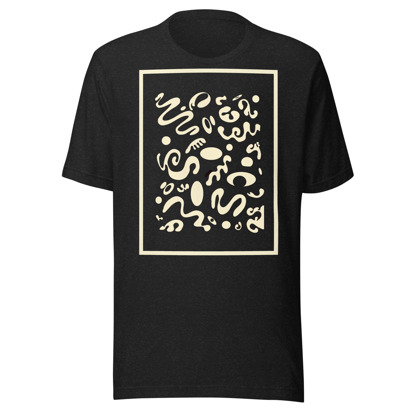 DEEP DREAM ORIGINAL PRINT UNISEX T-SHIRT - Smoke Black