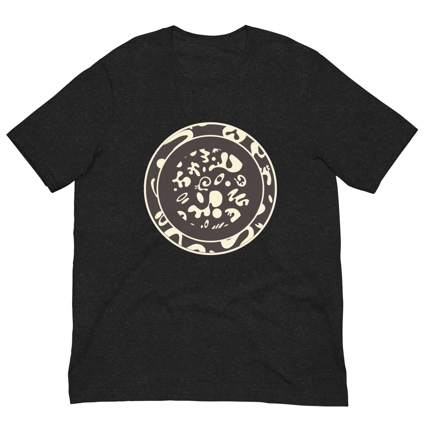 ADORN'D EMBLEM T-SHIRT - Smoke Black