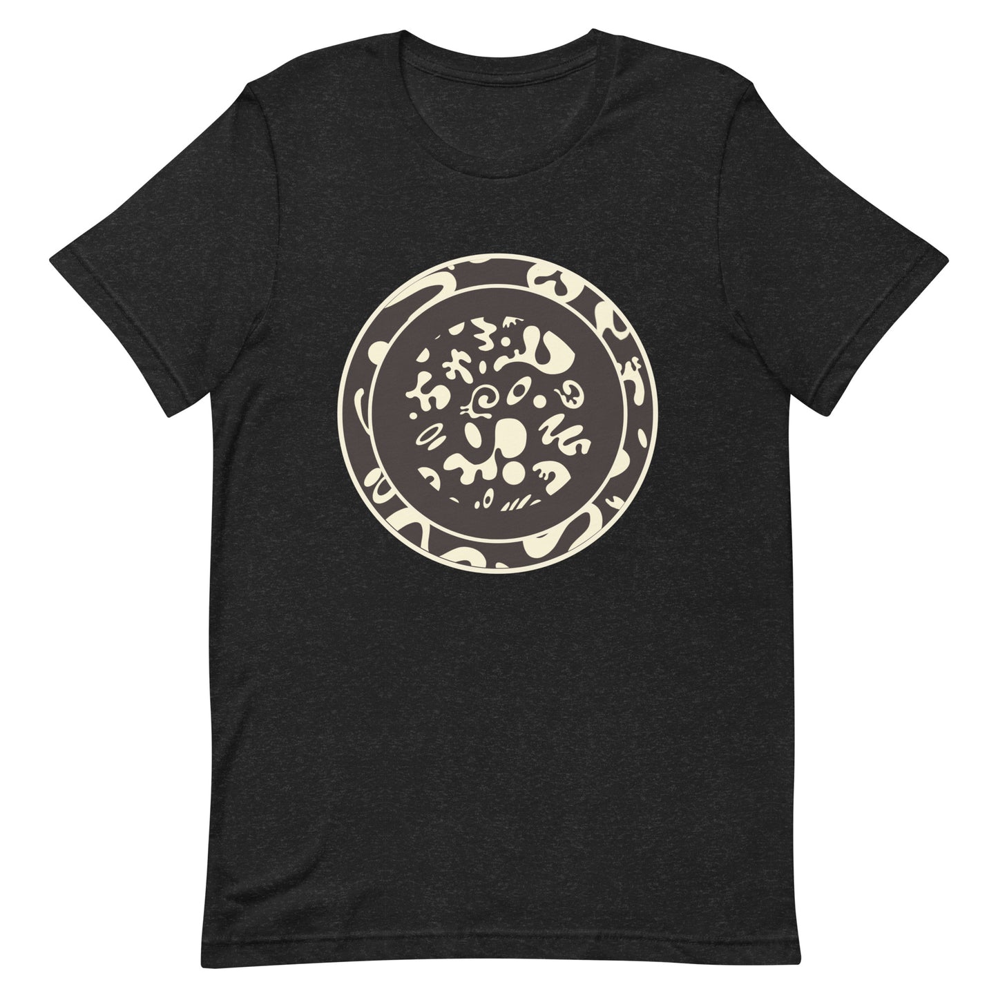 ADORN'D EMBLEM T-SHIRT - Smoke Black