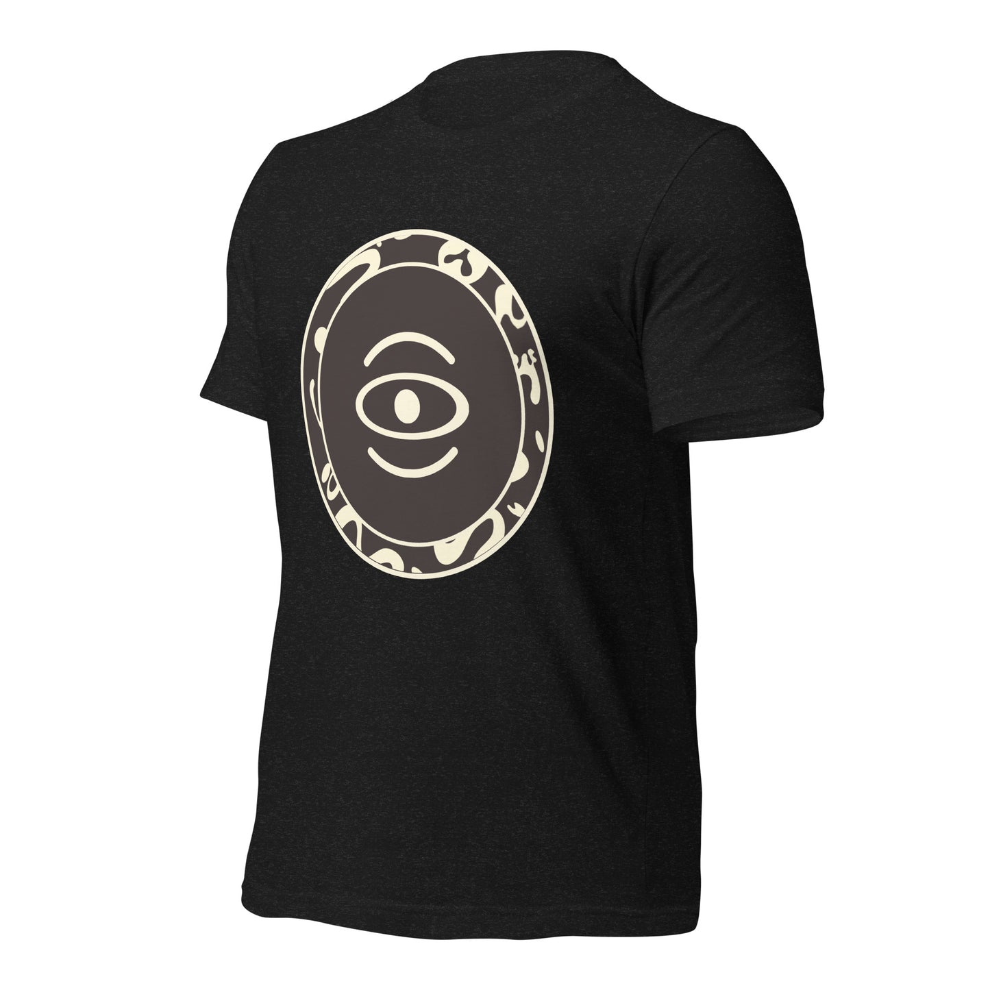 ADORN'D EMBLEM T-SHIRT - Smoke Black Logo