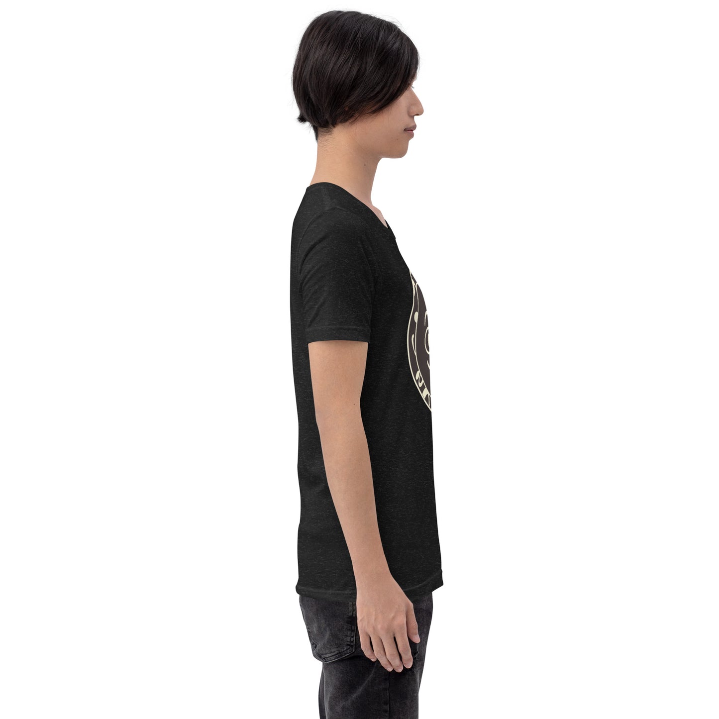 ADORN'D EMBLEM T-SHIRT - Smoke Black Logo