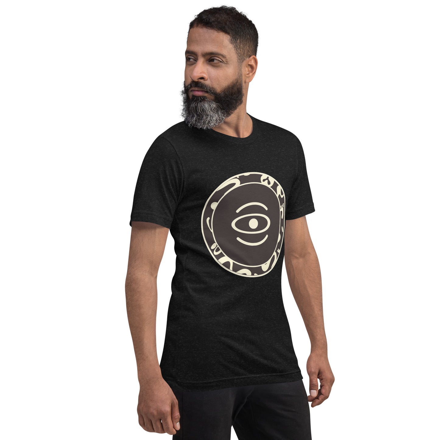 ADORN'D EMBLEM T-SHIRT - Smoke Black Logo