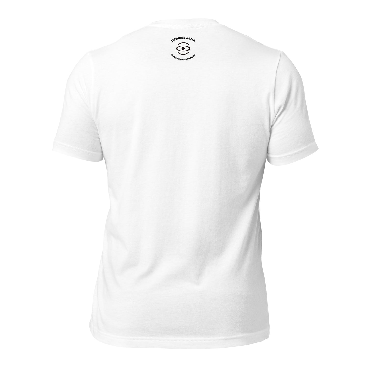 ADORN'D EMBLEM T-SHIRT - Starlight White