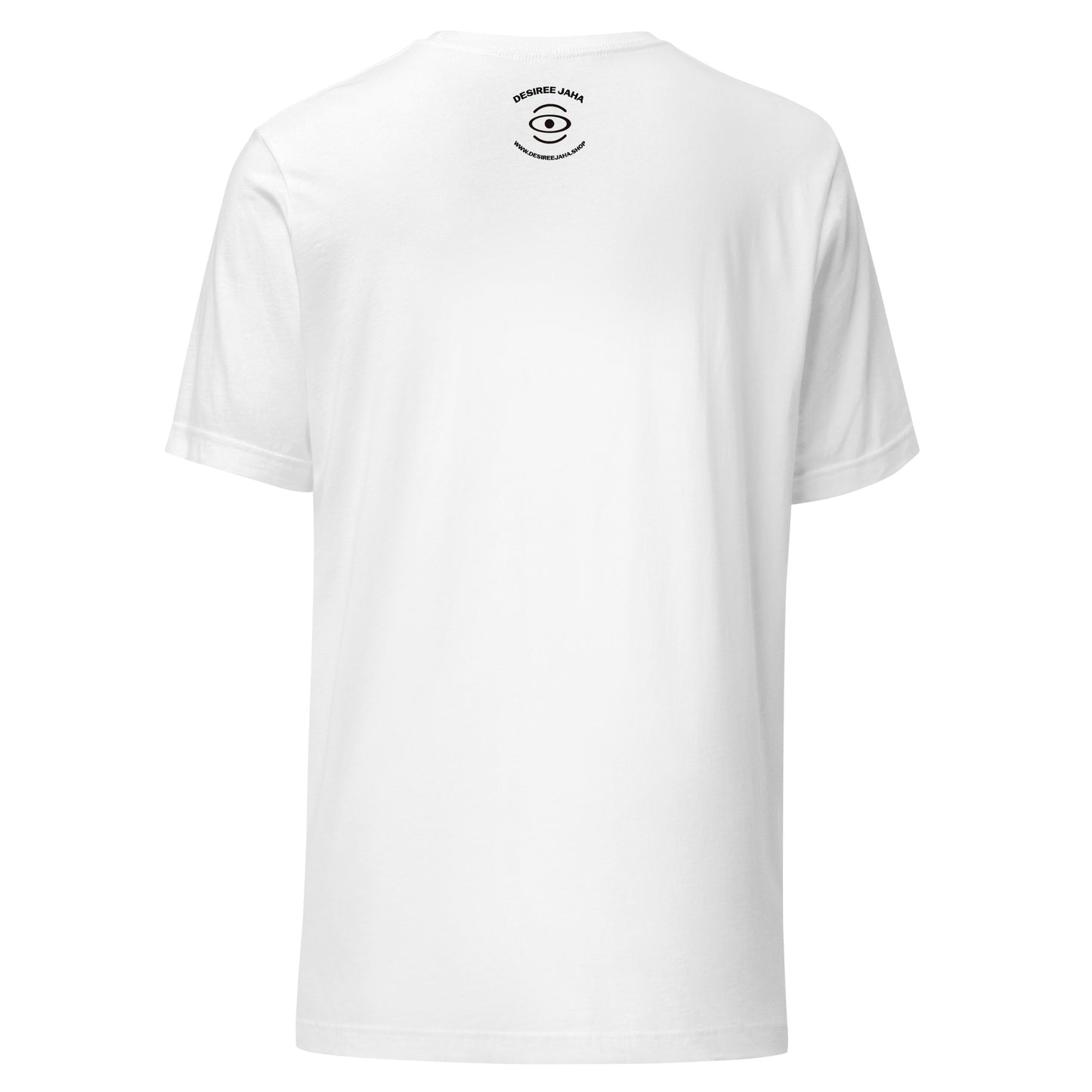 ADORN'D EMBLEM T-SHIRT - Starlight White