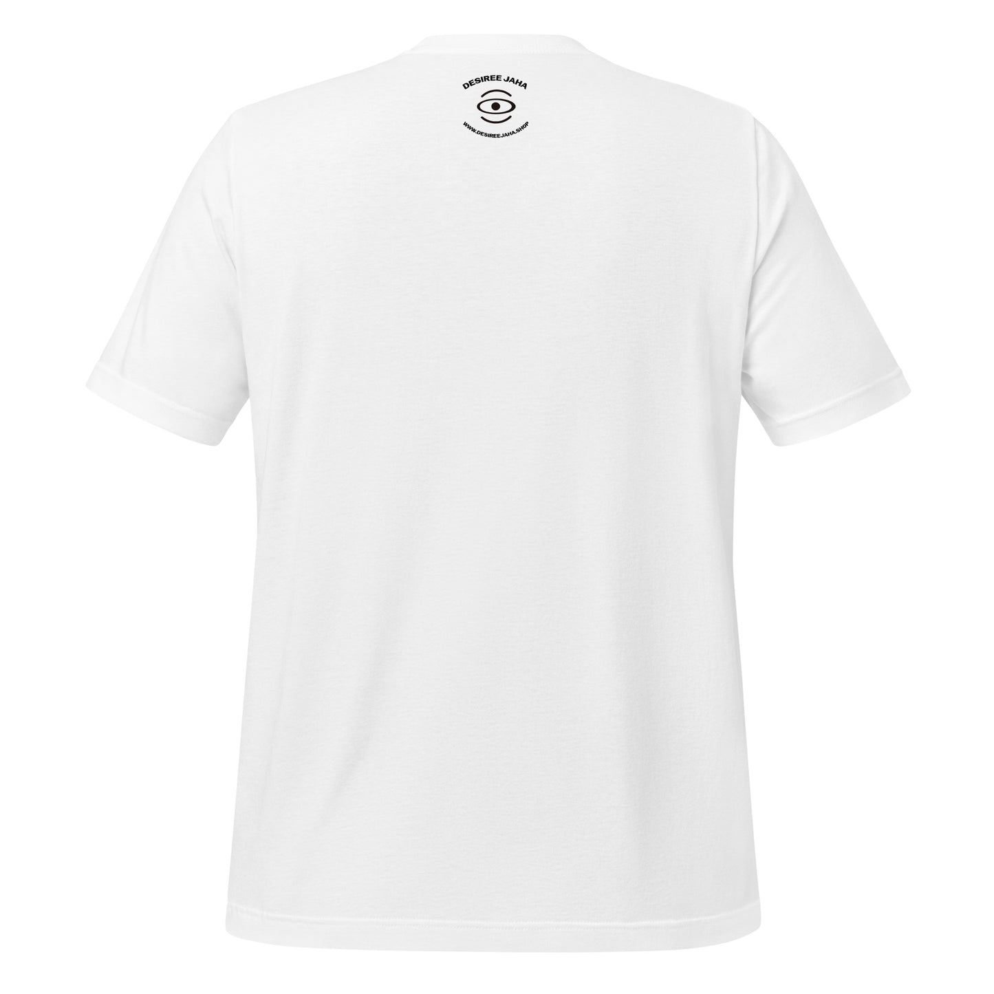 ADORN'D EMBLEM T-SHIRT - Starlight White