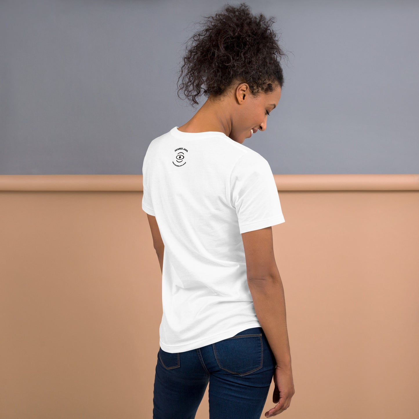 ADORN'D EMBLEM T-SHIRT - Starlight White Logo