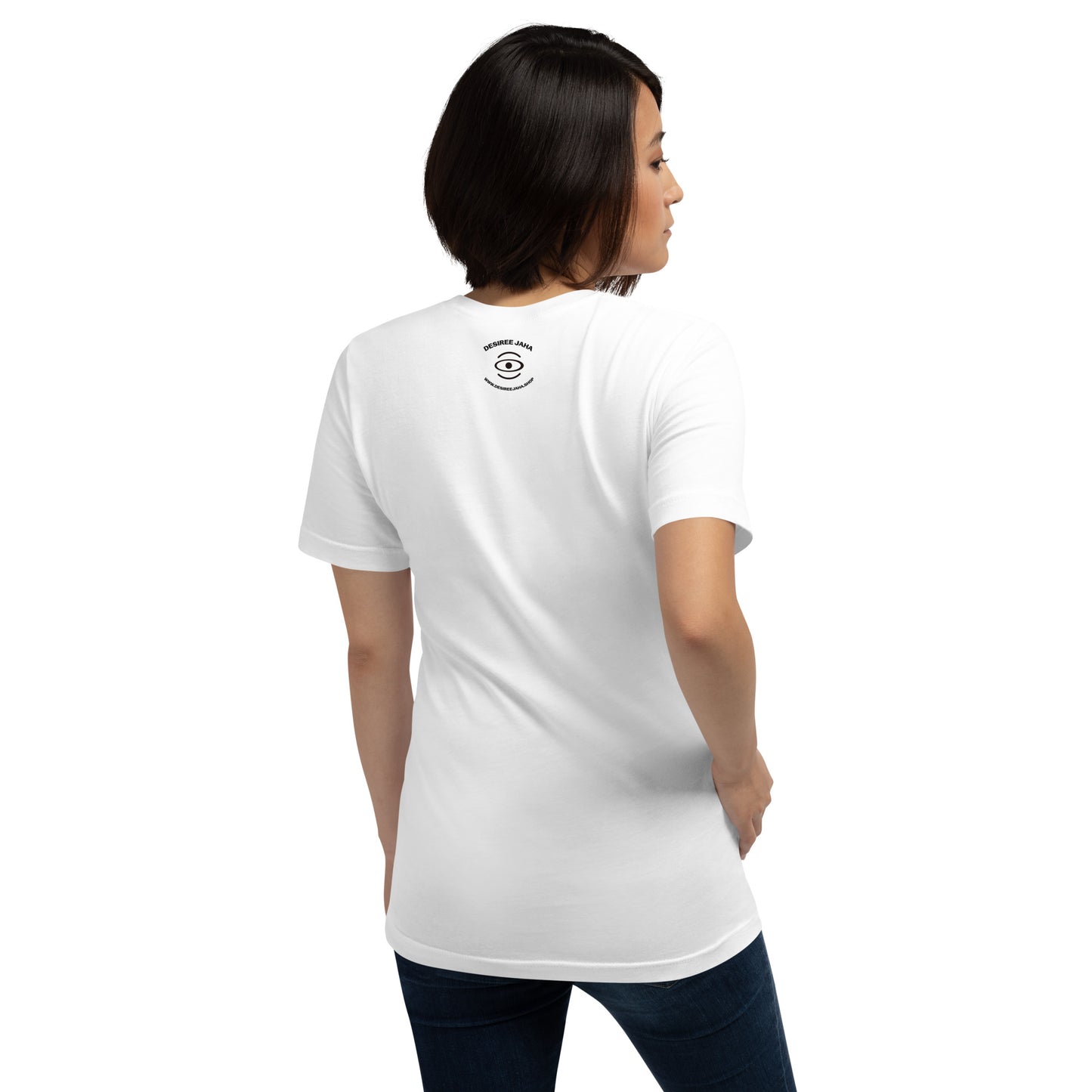 ADORN'D EMBLEM T-SHIRT - Starlight White Logo