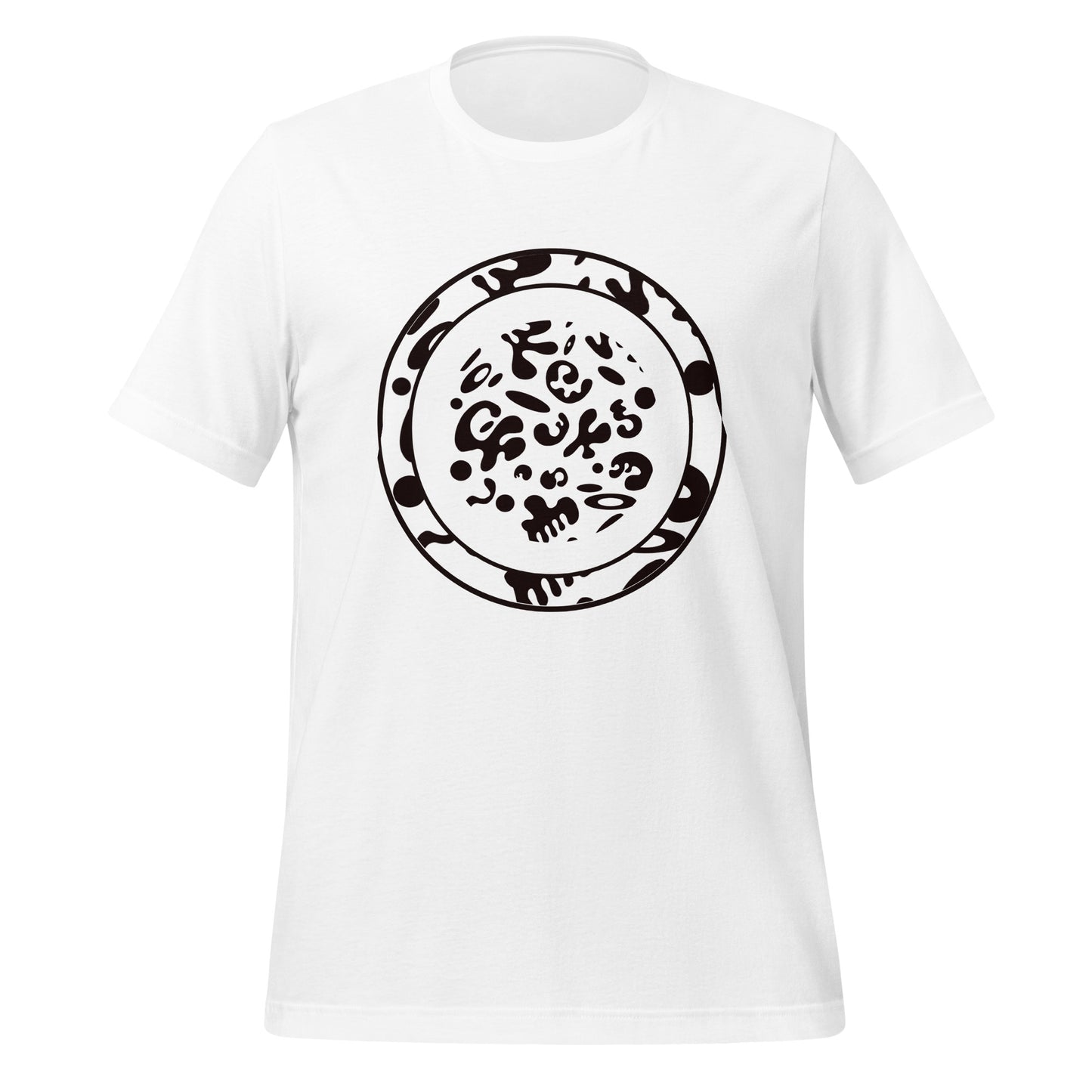 ADORN'D EMBLEM T-SHIRT - Starlight White