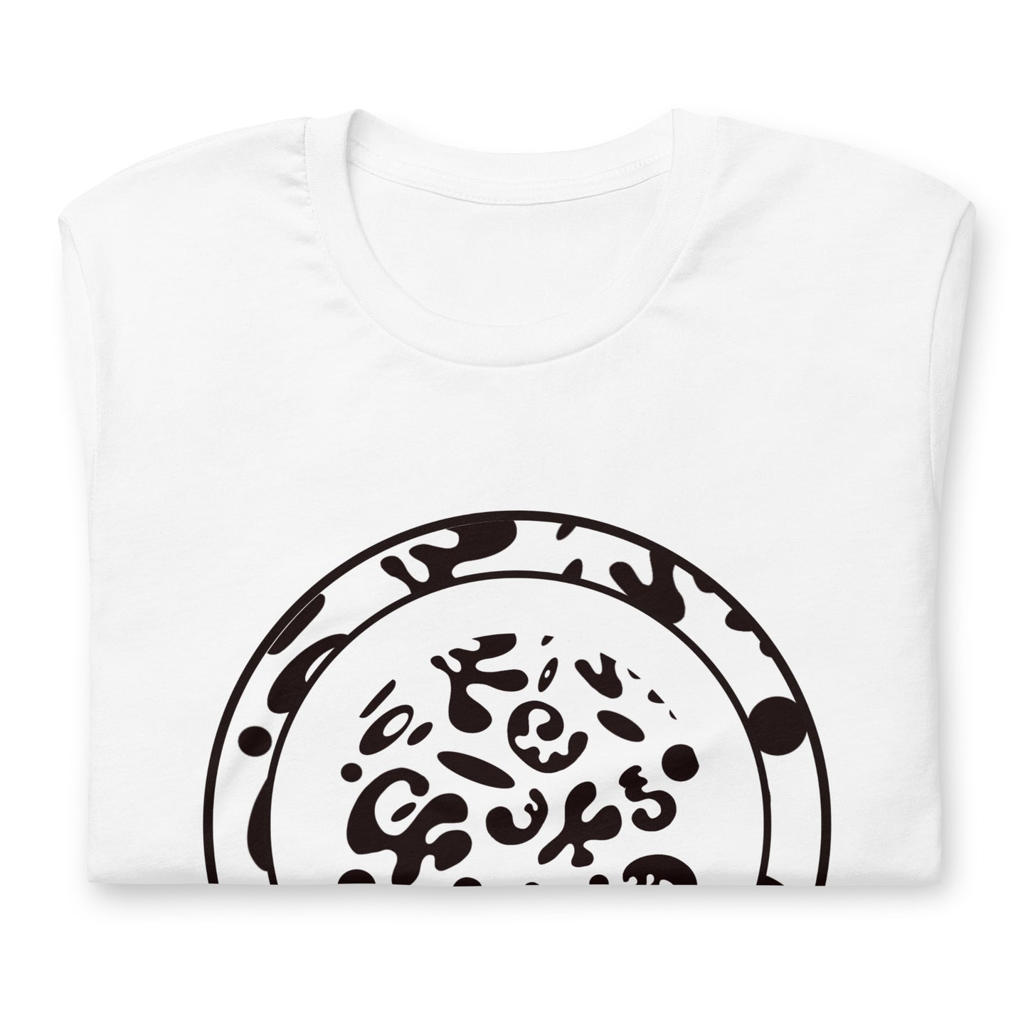 ADORN'D EMBLEM T-SHIRT - Starlight White