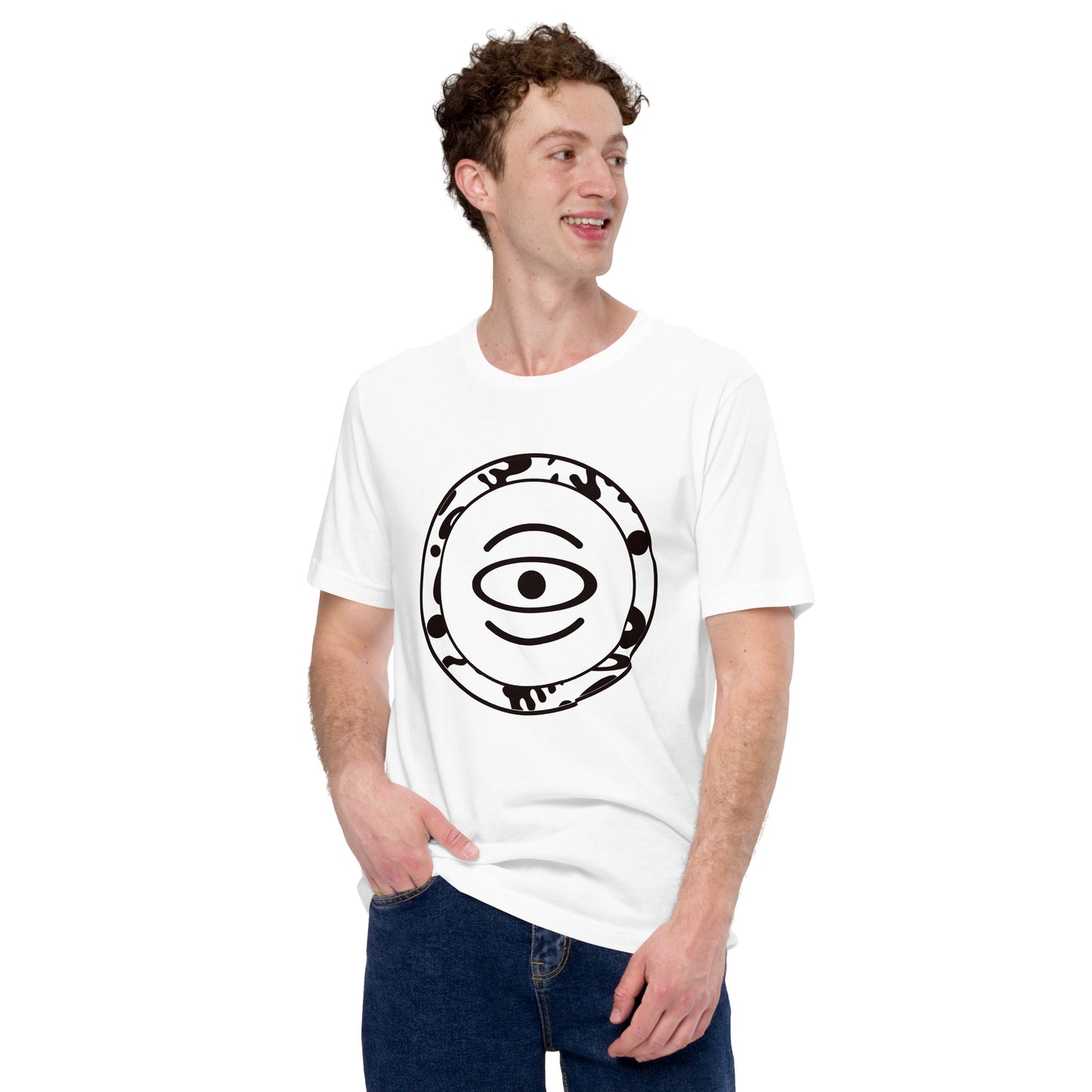 ADORN'D EMBLEM T-SHIRT - Starlight White Logo