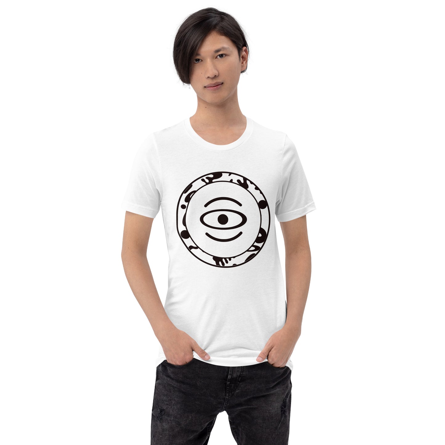 ADORN'D EMBLEM T-SHIRT - Starlight White Logo