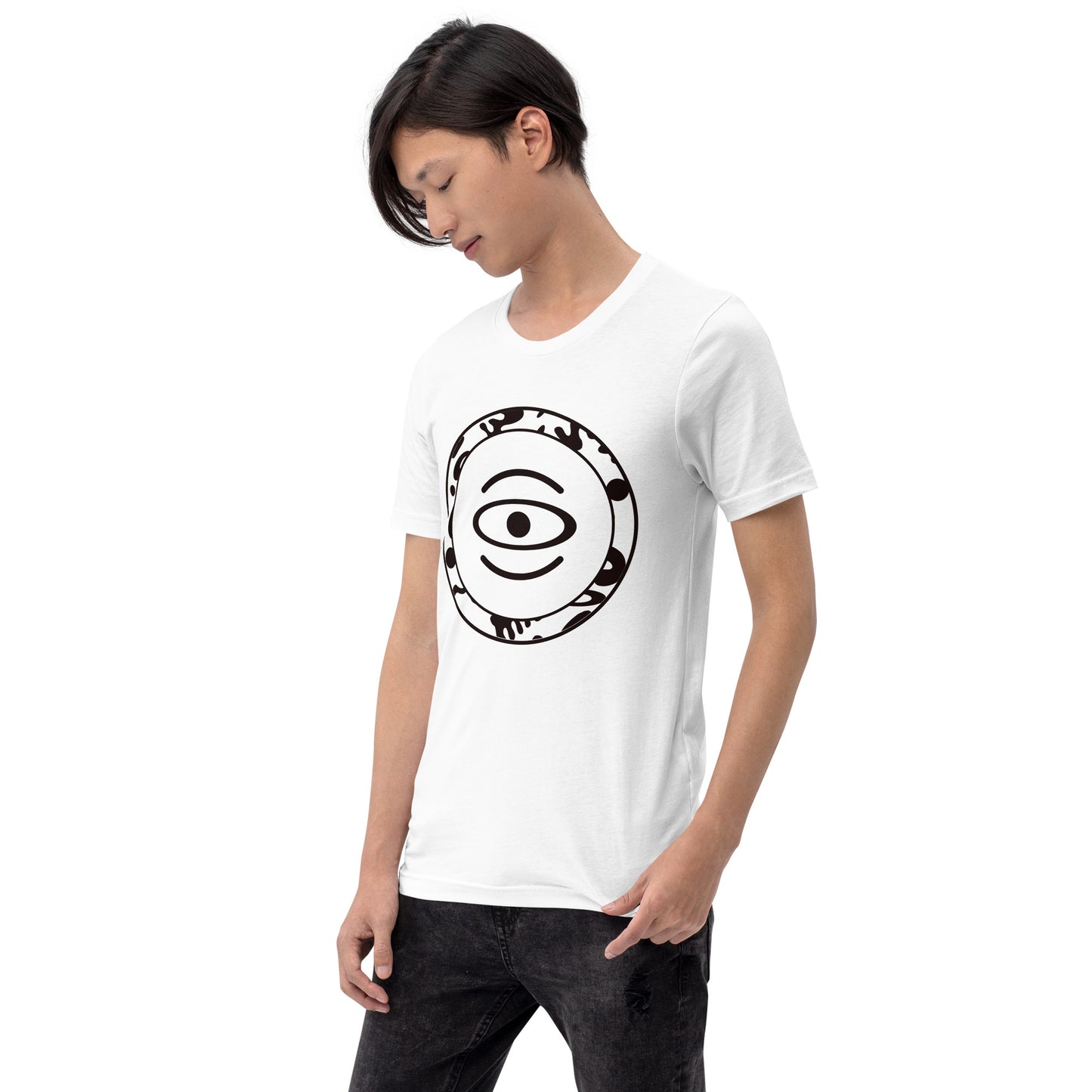 ADORN'D EMBLEM T-SHIRT - Starlight White Logo