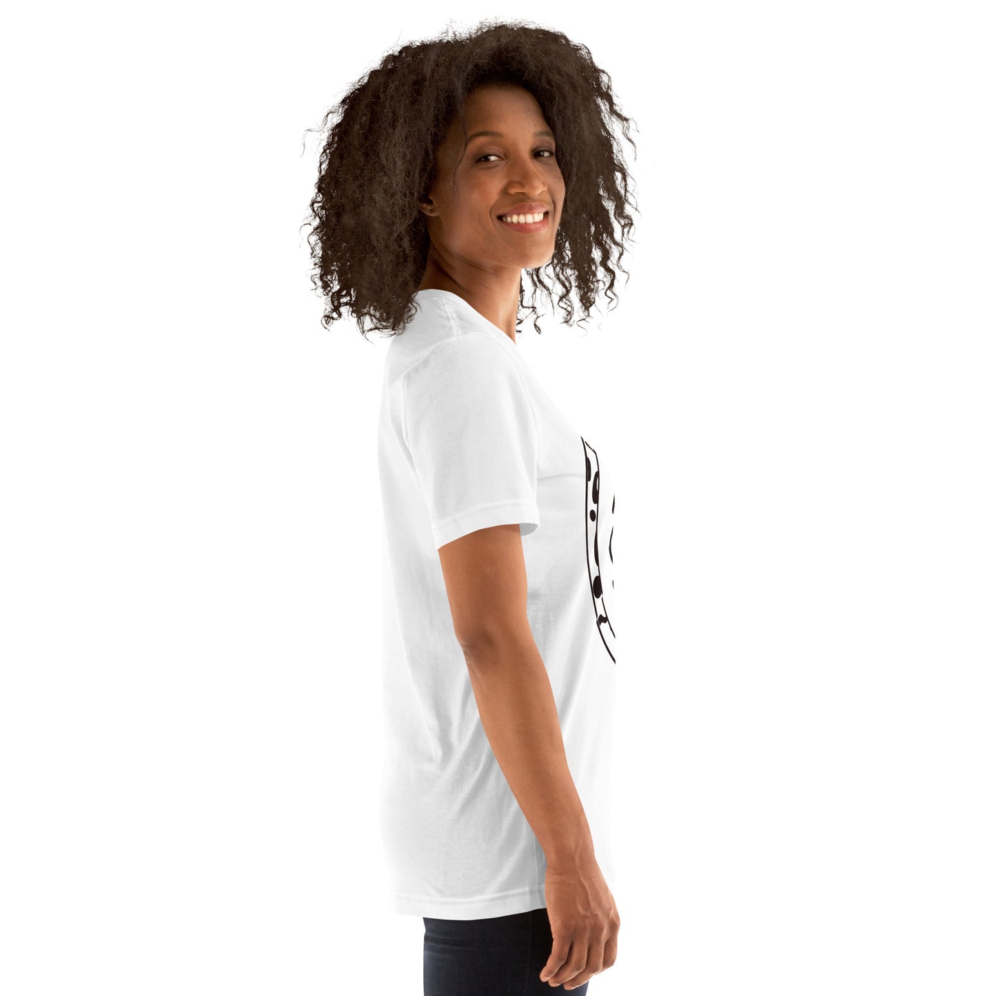 ADORN'D EMBLEM T-SHIRT - Starlight White Logo