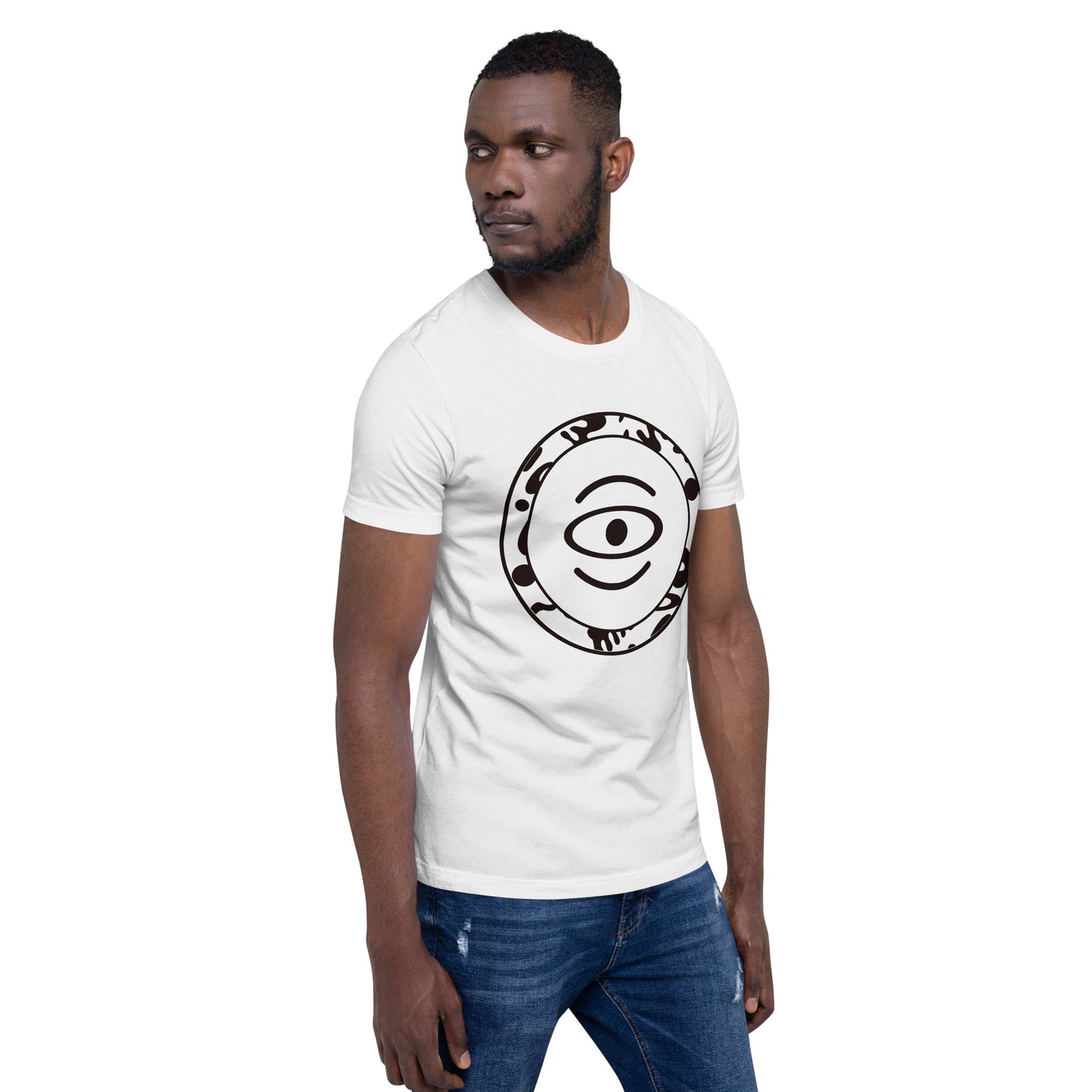 ADORN'D EMBLEM T-SHIRT - Starlight White Logo